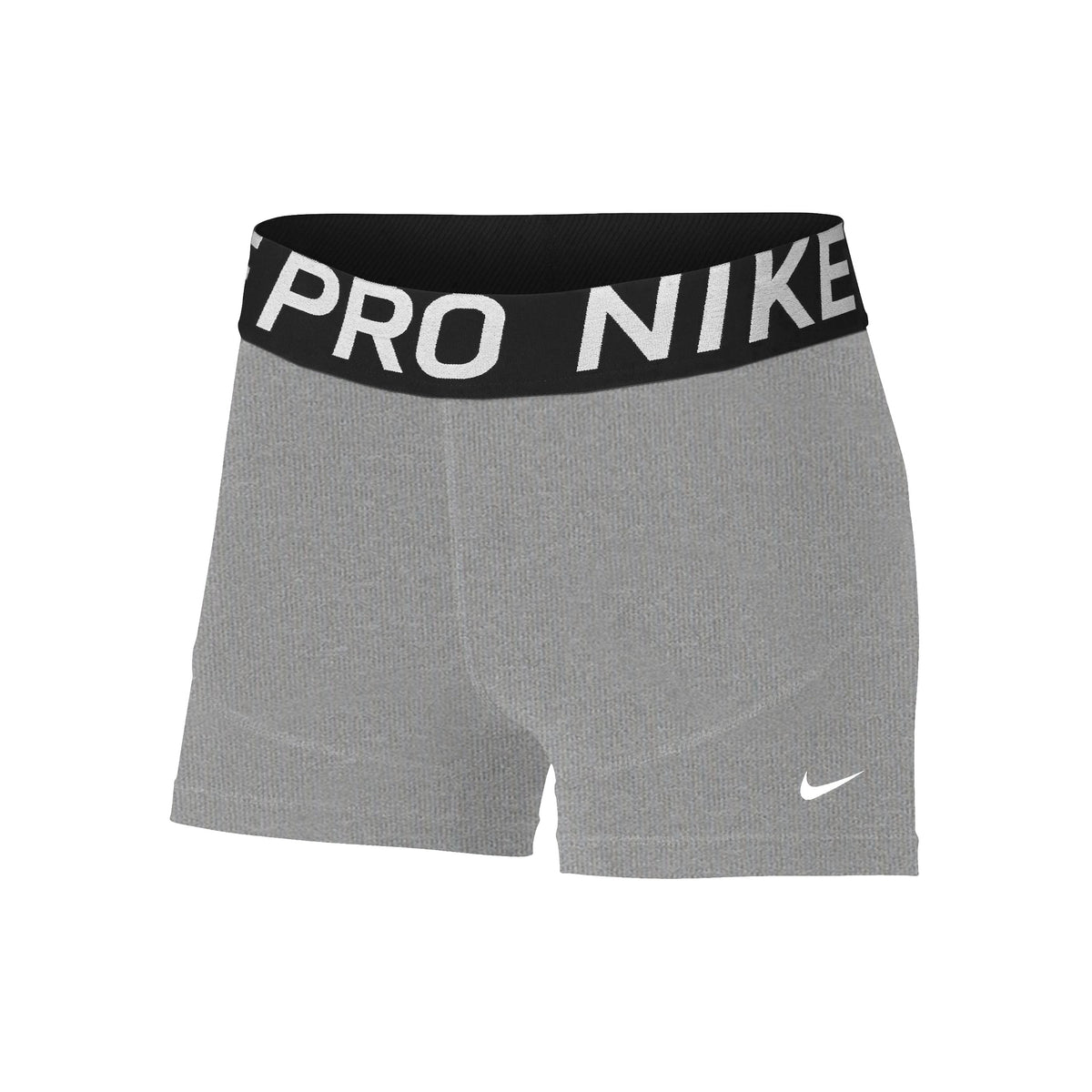 Nike Dri-Fit Big Kids 3in Pantaloncini Ragazze-grigio,bianco Nike Dri-Fit Big Kids 3in Pantaloncini Ragazze-grigio,bianco
