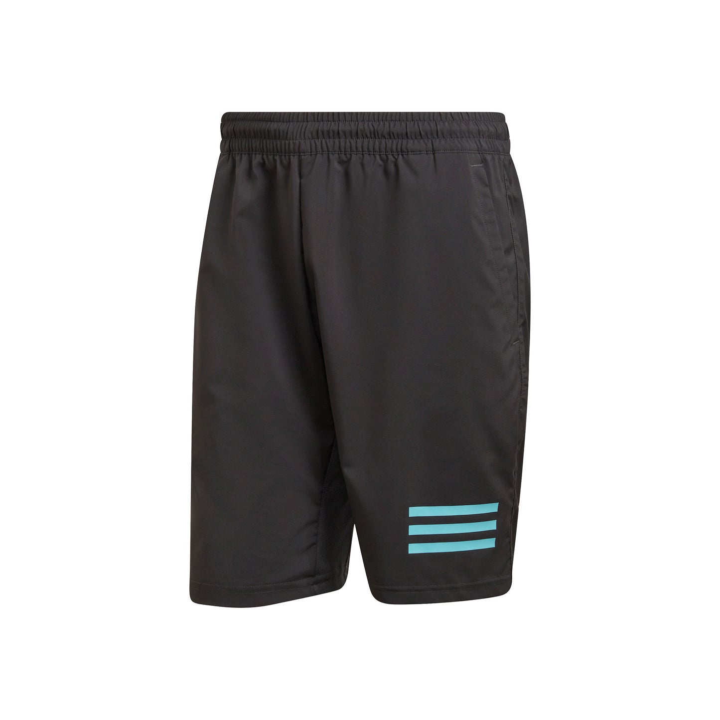 adidas Club 3 Stripes Shorts Hommes - gris foncé, adidas Club 3 Stripes Shorts Hommes - gris foncé,