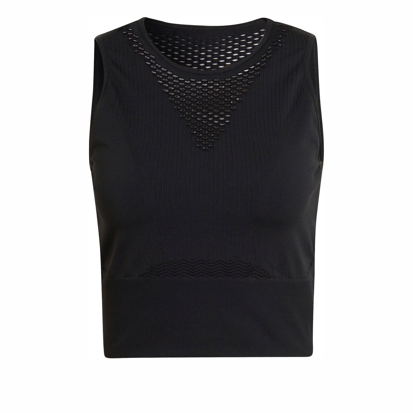 adidas Aeroknit Crop Canottiera Donna - nero, adidas Aeroknit Crop Canottiera Donna - nero,