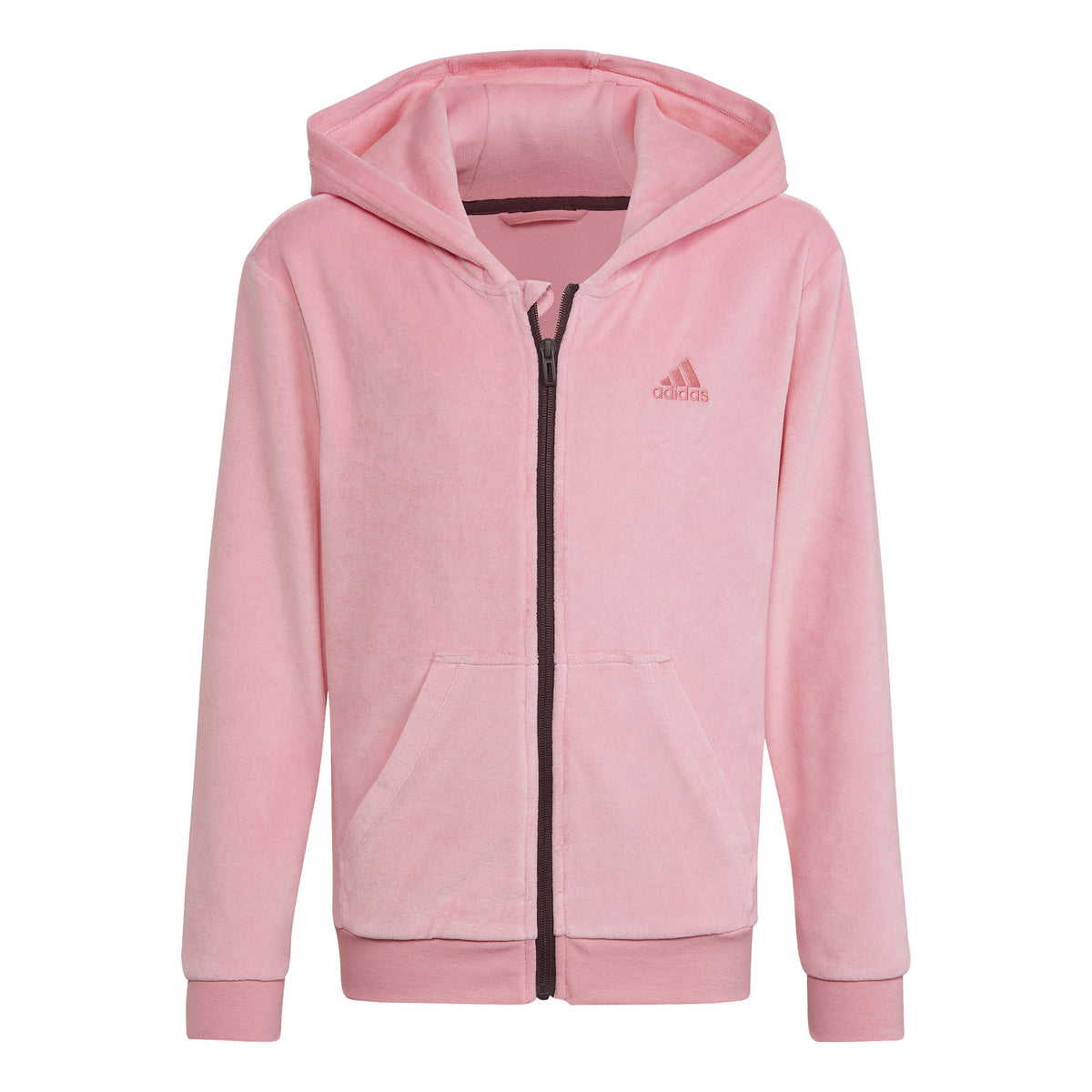 adidas Lounge Sweatjacke Mädchen - pink, adidas Lounge Sweatjacke Mädchen - pink,