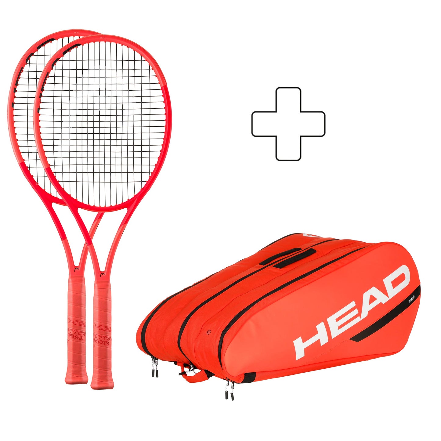 HEAD 2x MP 2025 + sac de tennis HEAD 2x MP 2025 + sac de tennis