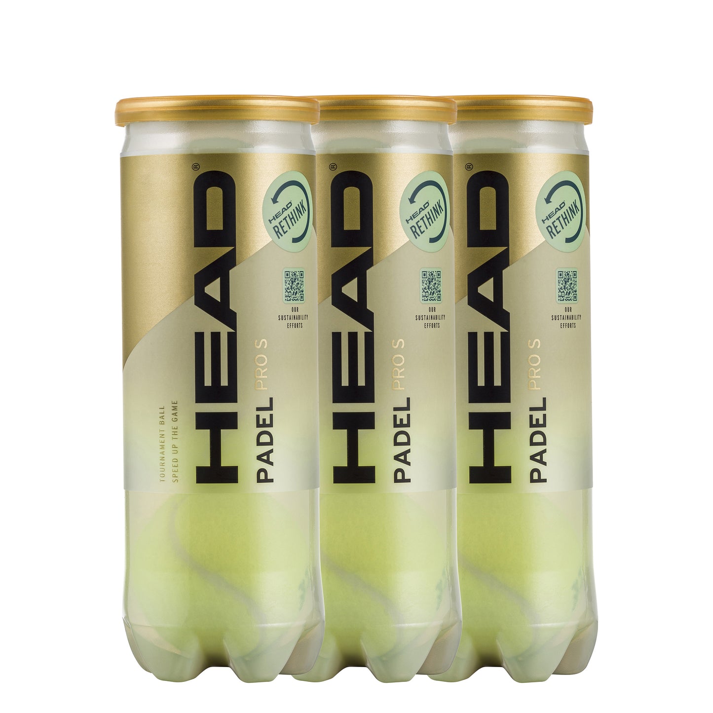 HEAD 3 tubi da 3 Padel Pro S HEAD 3 tubi da 3 Padel Pro S