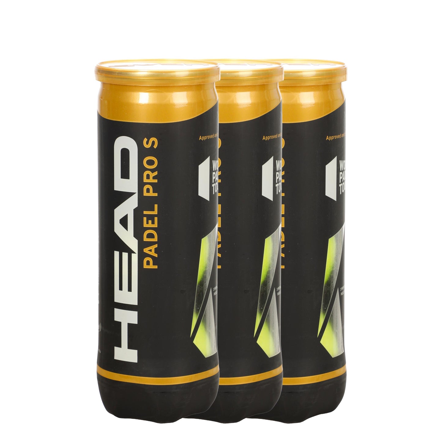 HEAD 3 Tubes de 3 Padel Pro S HEAD 3 Tubes de 3 Padel Pro S