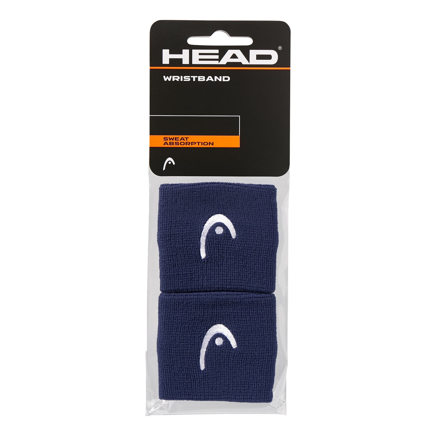 HEAD 2,5in Polsino anti sudore Unisex - blu scuro, bianco HEAD 2,5in Polsino anti sudore Unisex - blu scuro, bianco