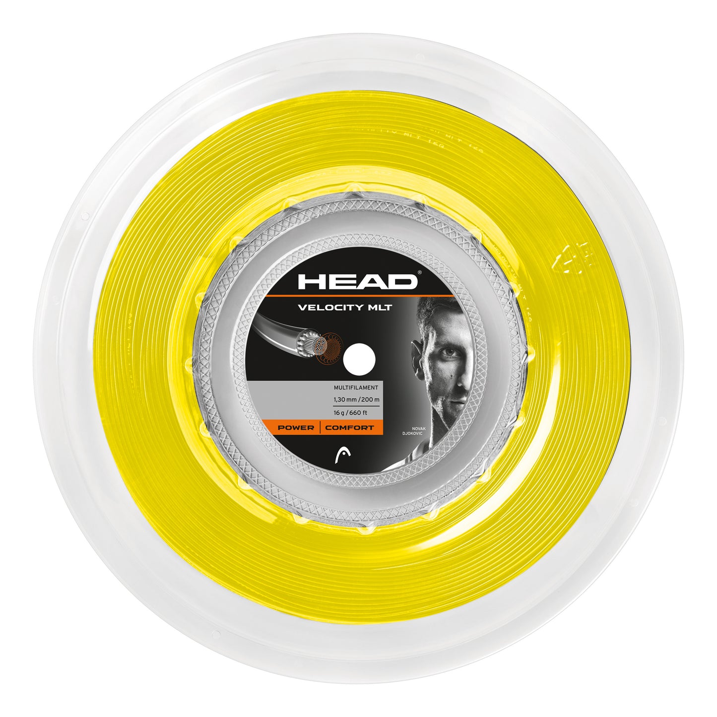 HEAD Velocity MLT Rotolo Di Corde 200m-Giallo HEAD Velocity MLT Rotolo Di Corde 200m-Giallo