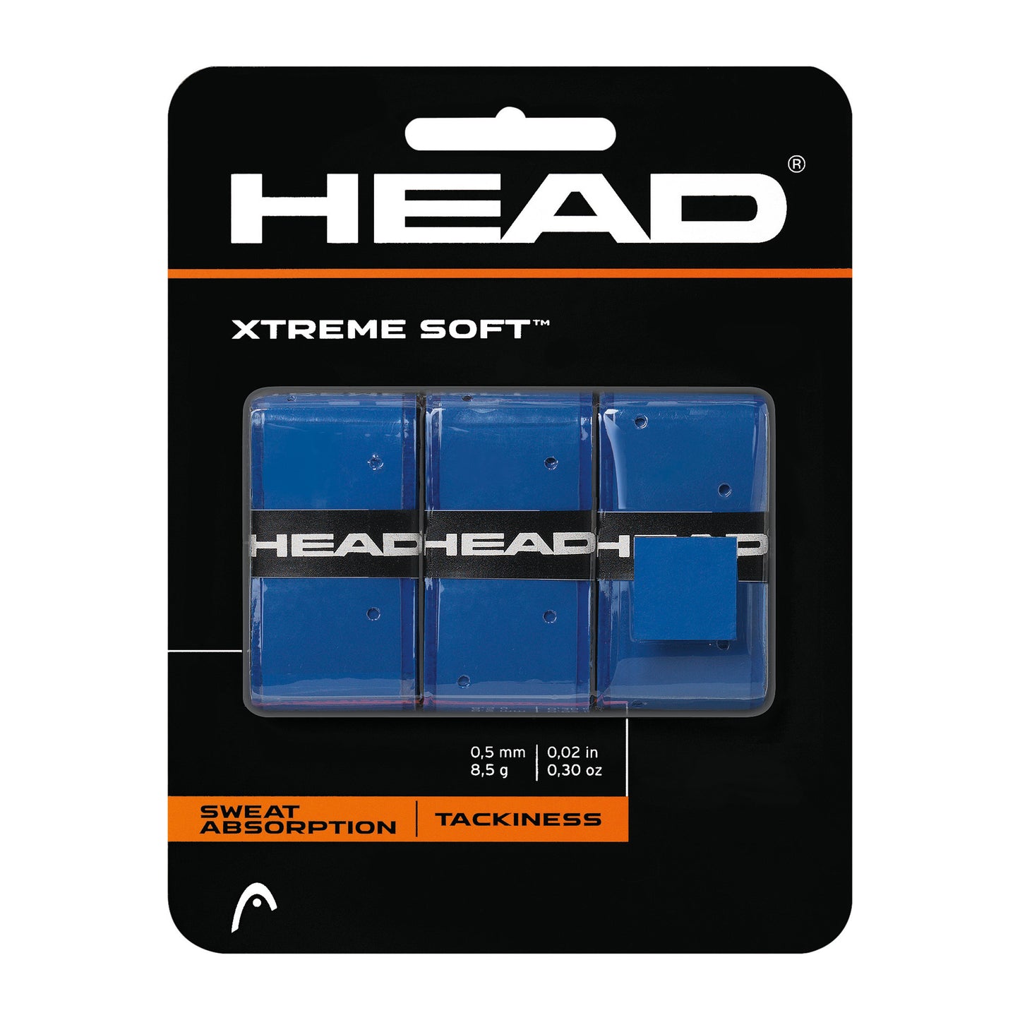 HEAD Xtreme Soft Pack De 3-Bleu HEAD Xtreme Soft Pack De 3-Bleu