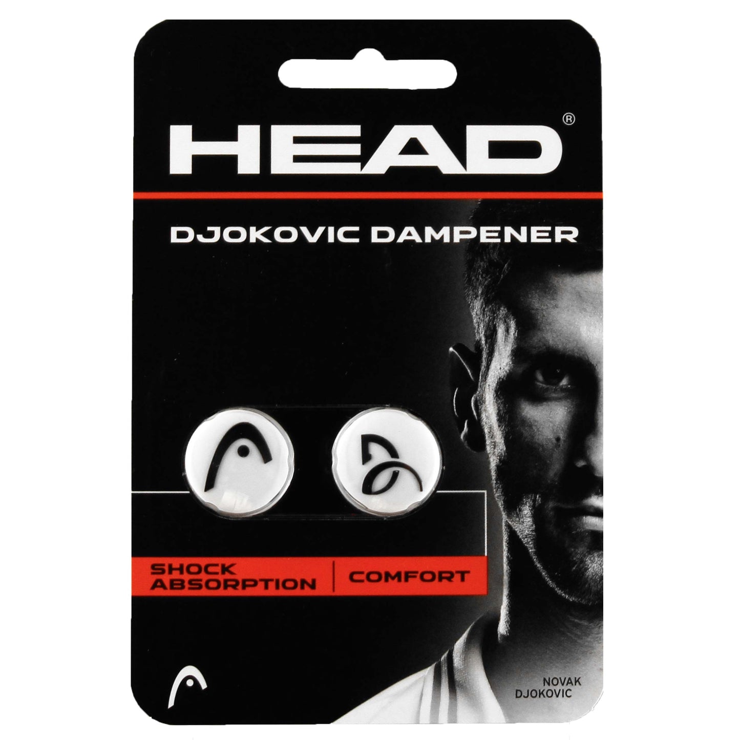 HEAD Antivibrateur Pack De 2 Unités-Blanc HEAD Antivibrateur Pack De 2 Unités-Blanc