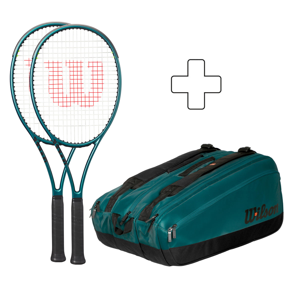 Wilson 2x 98 16X19 v9 + sac de tennis Wilson 2x 98 16X19 v9 + sac de tennis
