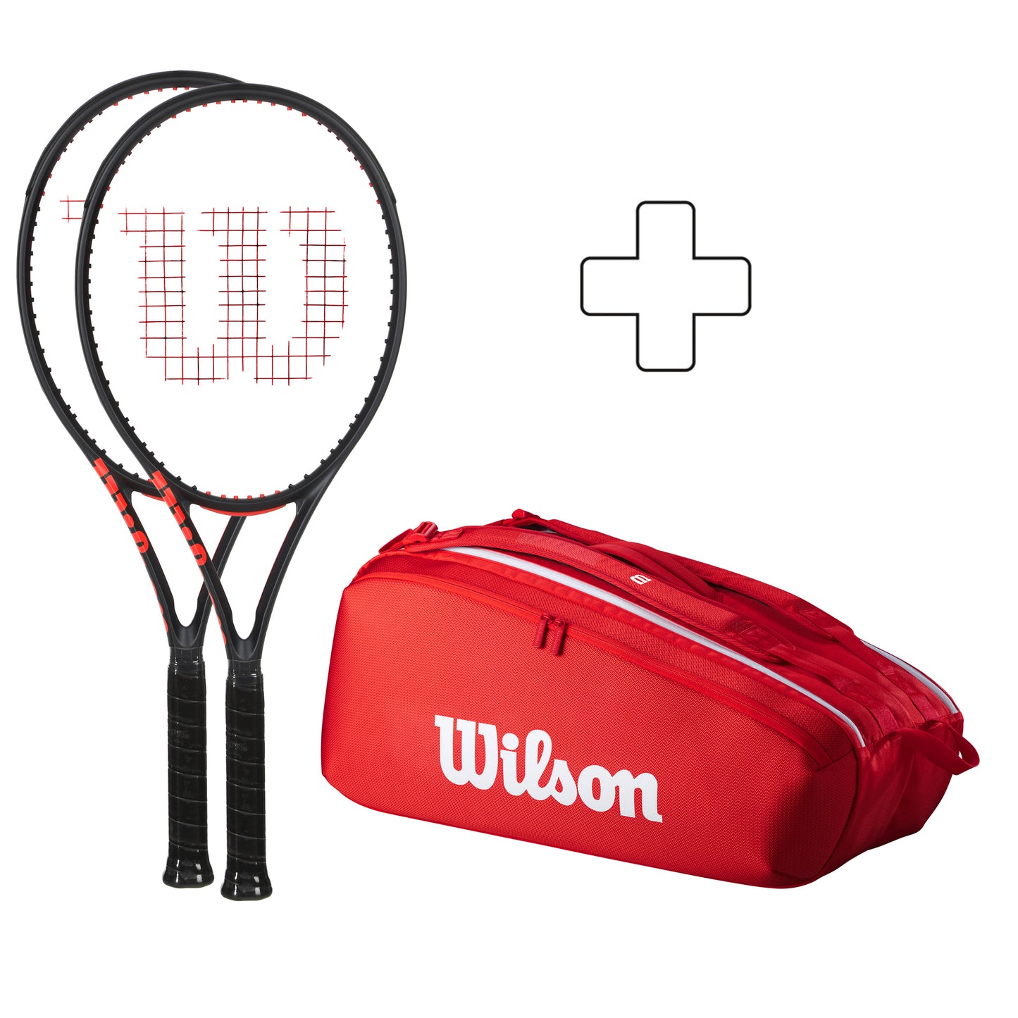 Wilson 2x Clash 100L V3.0 + sac de tennis Wilson 2x Clash 100L V3.0 + sac de tennis