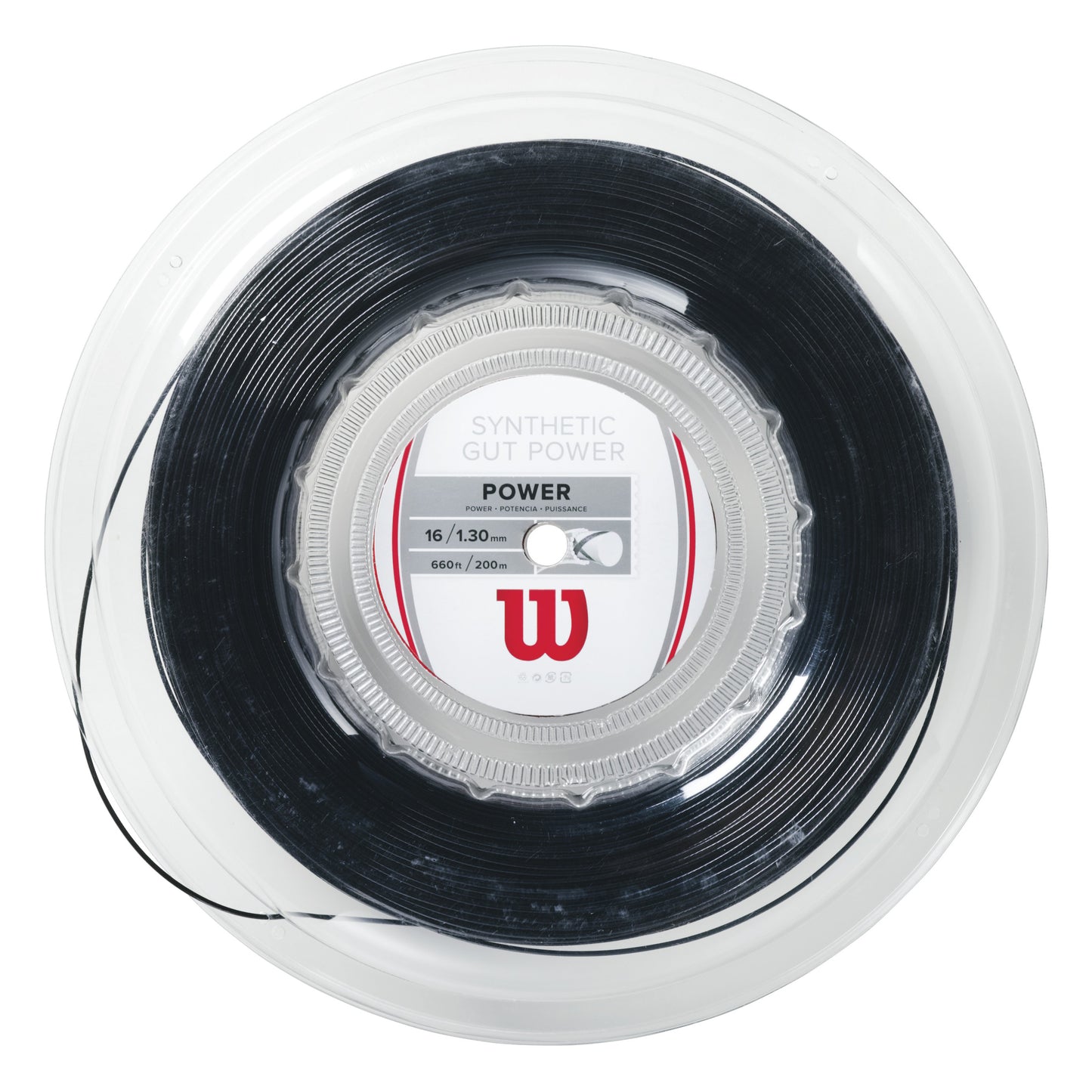 Wilson Synthetic Gut Power Set di corde 12,2m - nero Wilson Synthetic Gut Power Set di corde 12,2m - nero