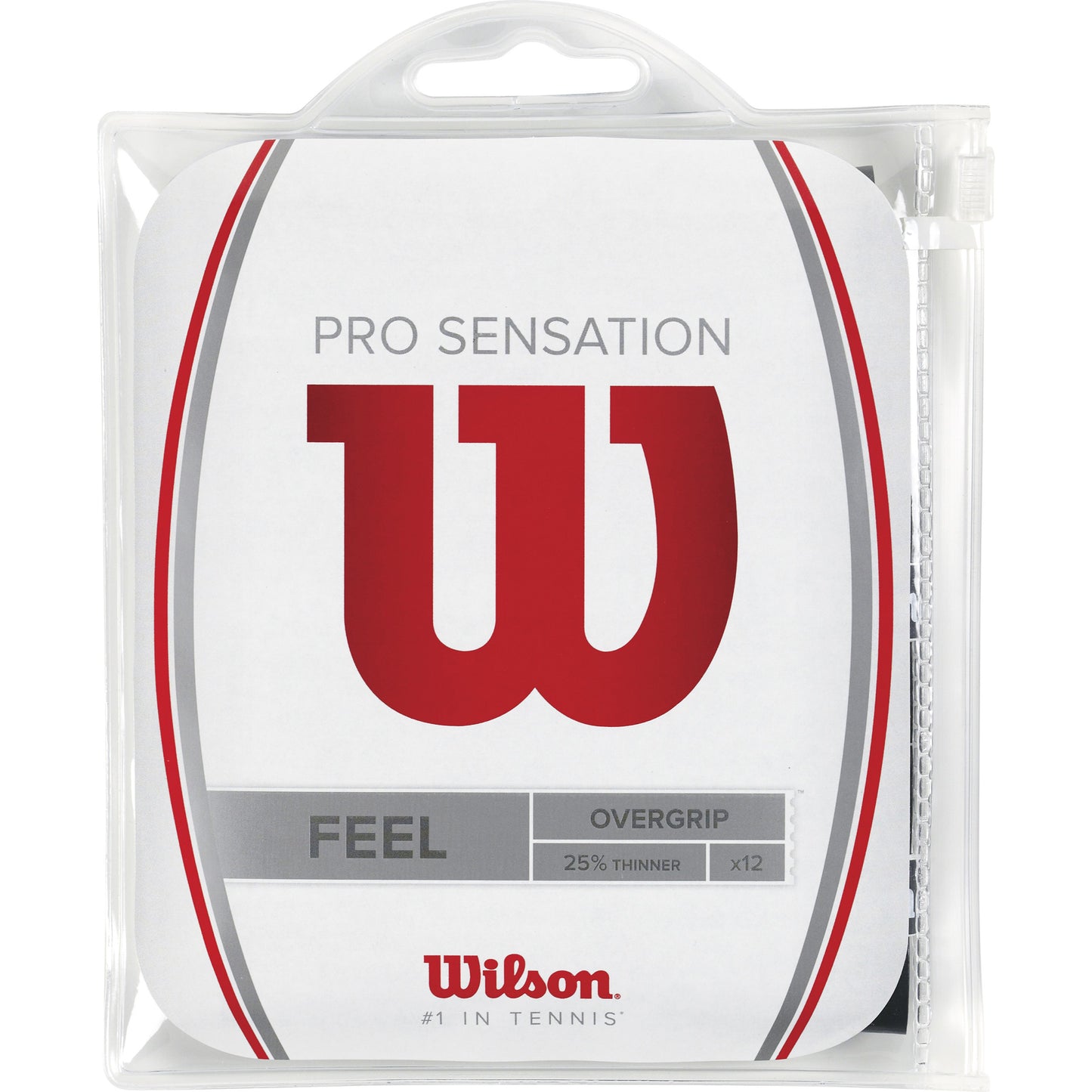 Wilson Pro Overgrip Sensation Confezione da 12 - nero Wilson Pro Overgrip Sensation Confezione da 12 - nero