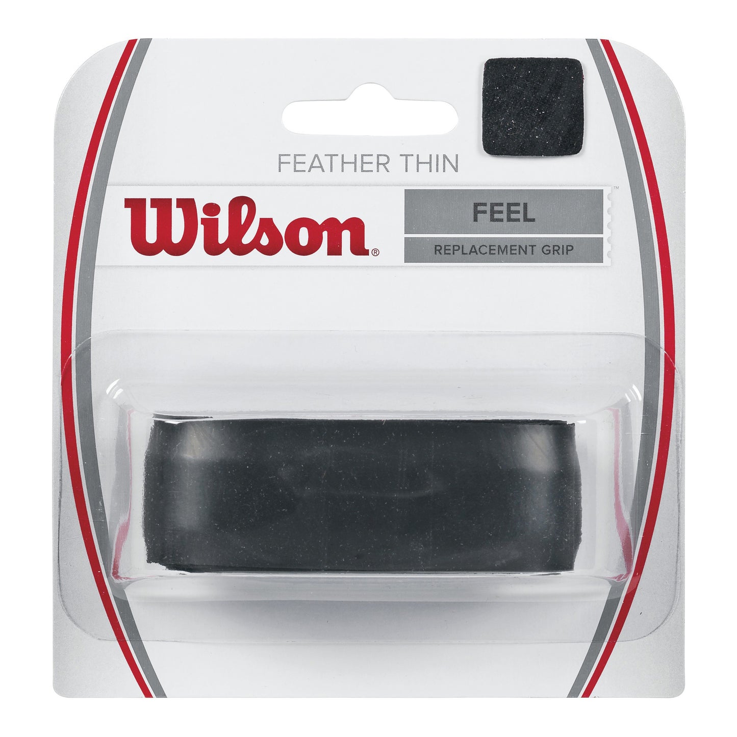 Wilson Featherthin Grip Confezione Da 1-Nero Wilson Featherthin Grip Confezione Da 1-Nero