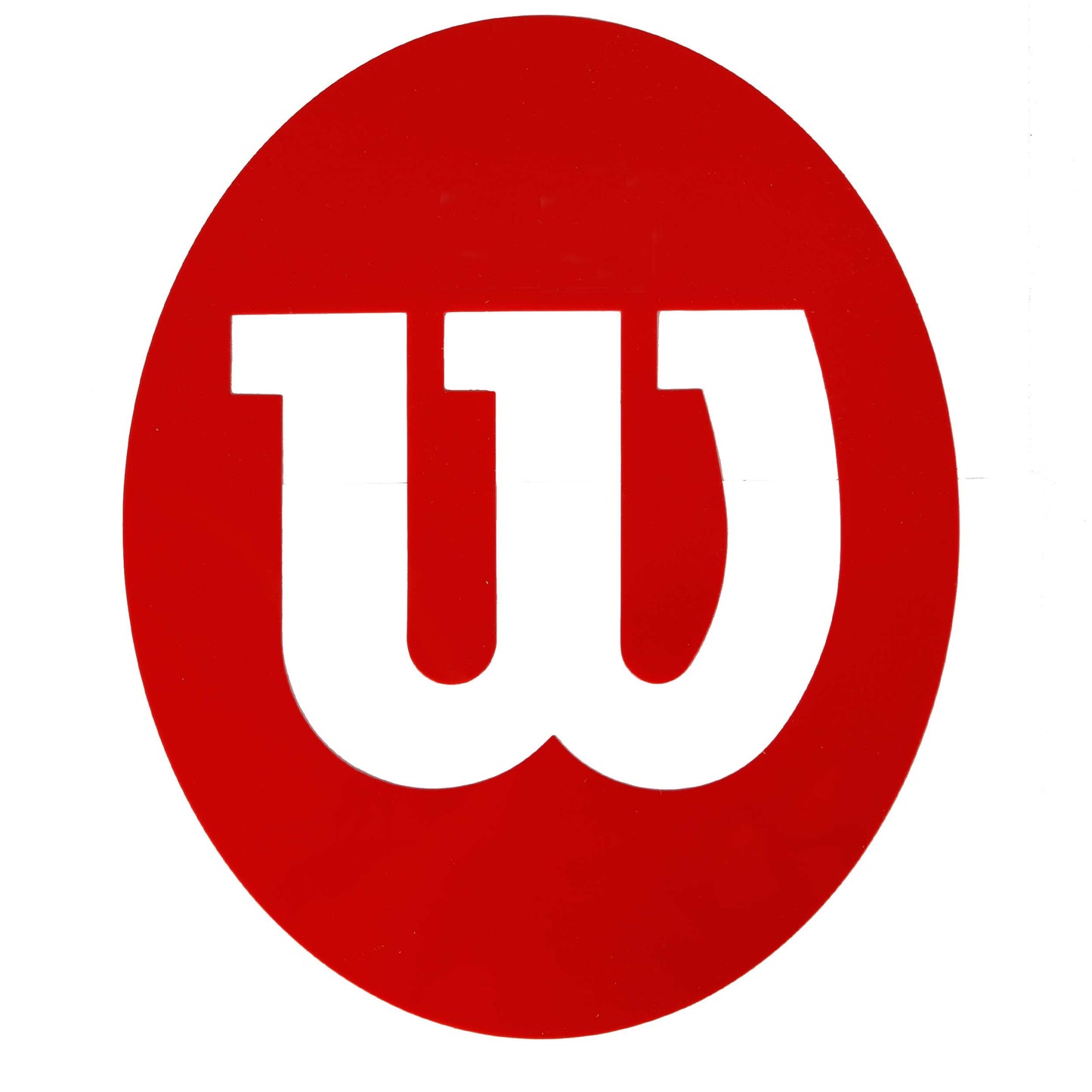 Wilson Sagoma Del Logo-Rosso Wilson Sagoma Del Logo-Rosso