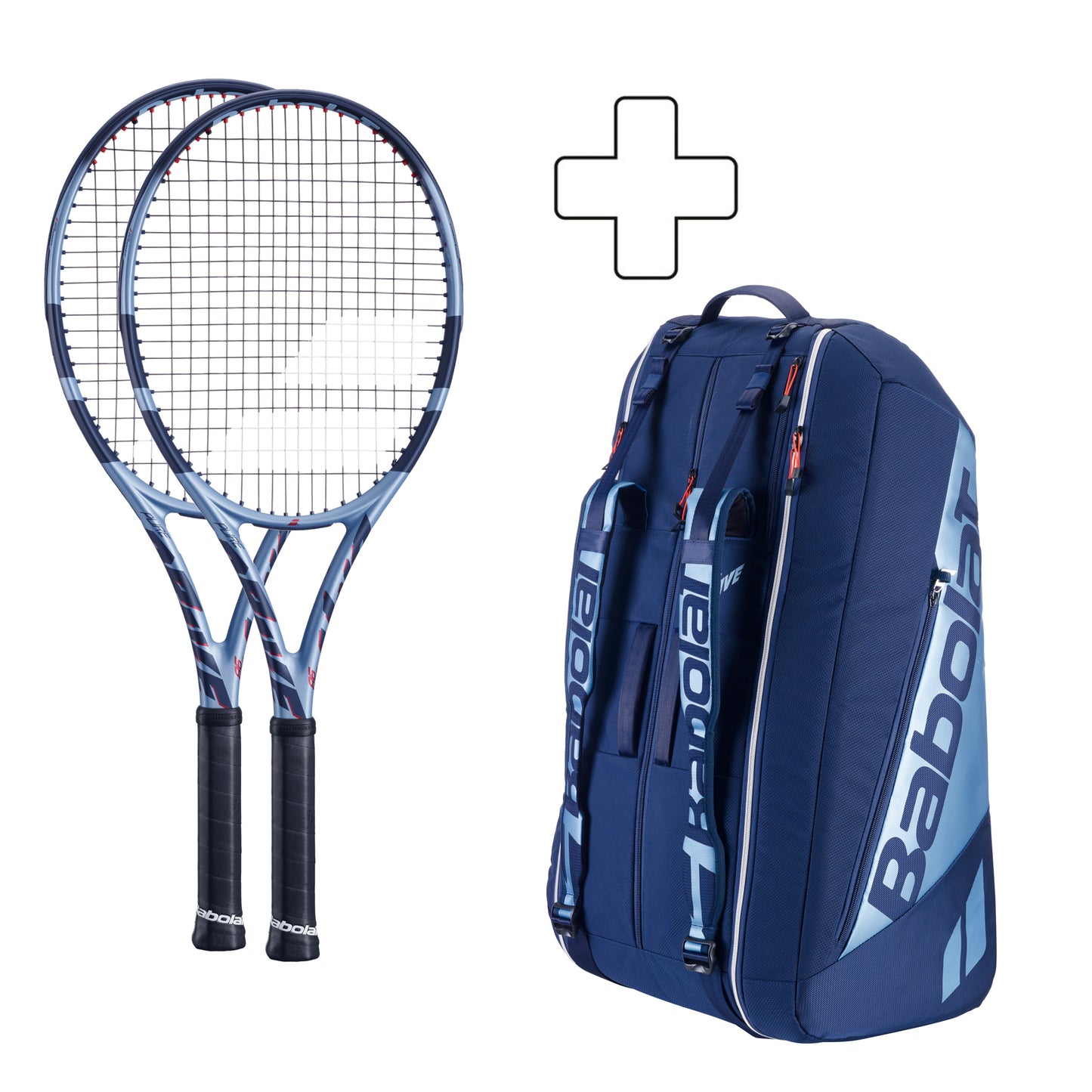 Babolat 2x Pure Drive 98 + sac de tennis Babolat 2x Pure Drive 98 + sac de tennis