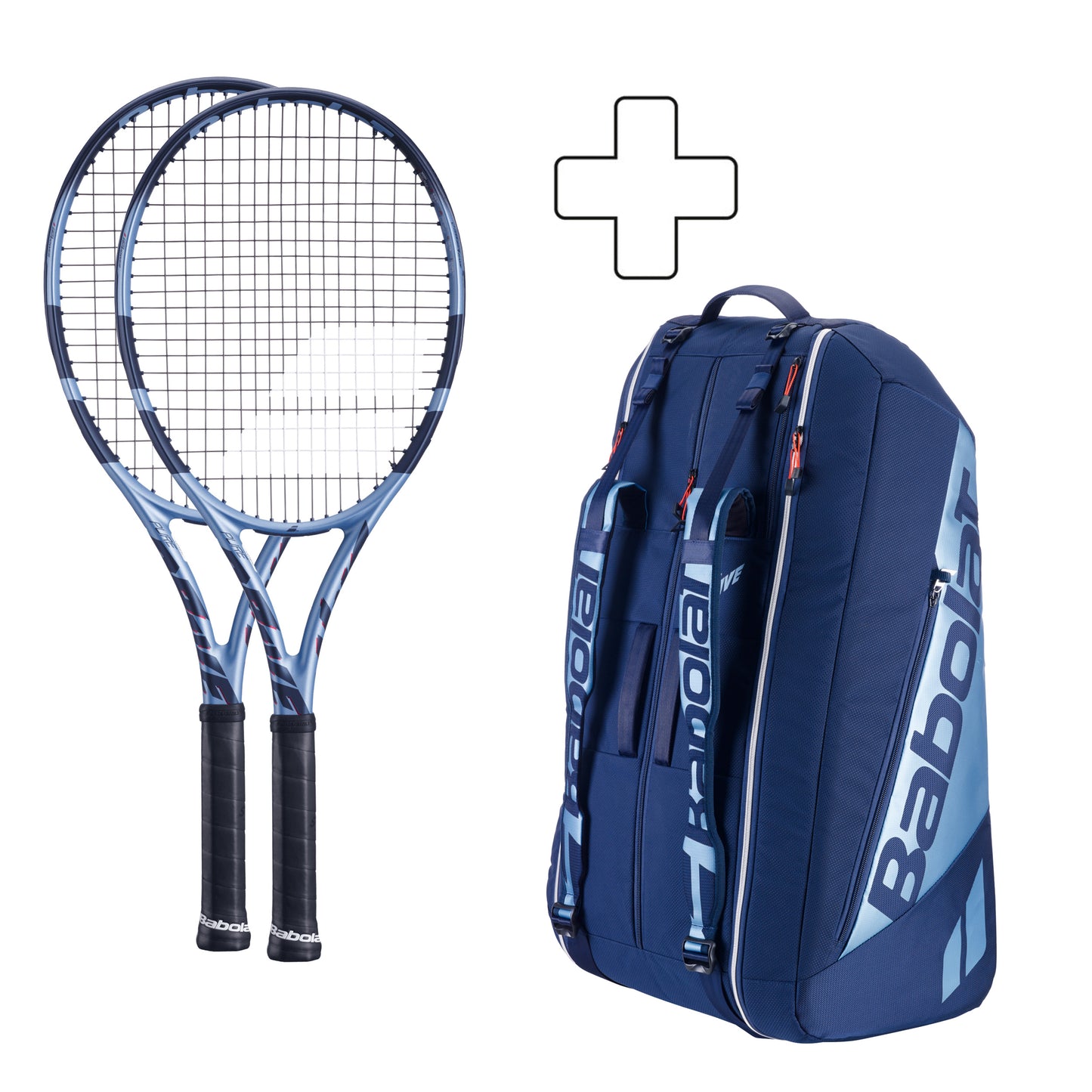 Babolat 2x Pure Drive + sac de tennis Babolat 2x Pure Drive + sac de tennis