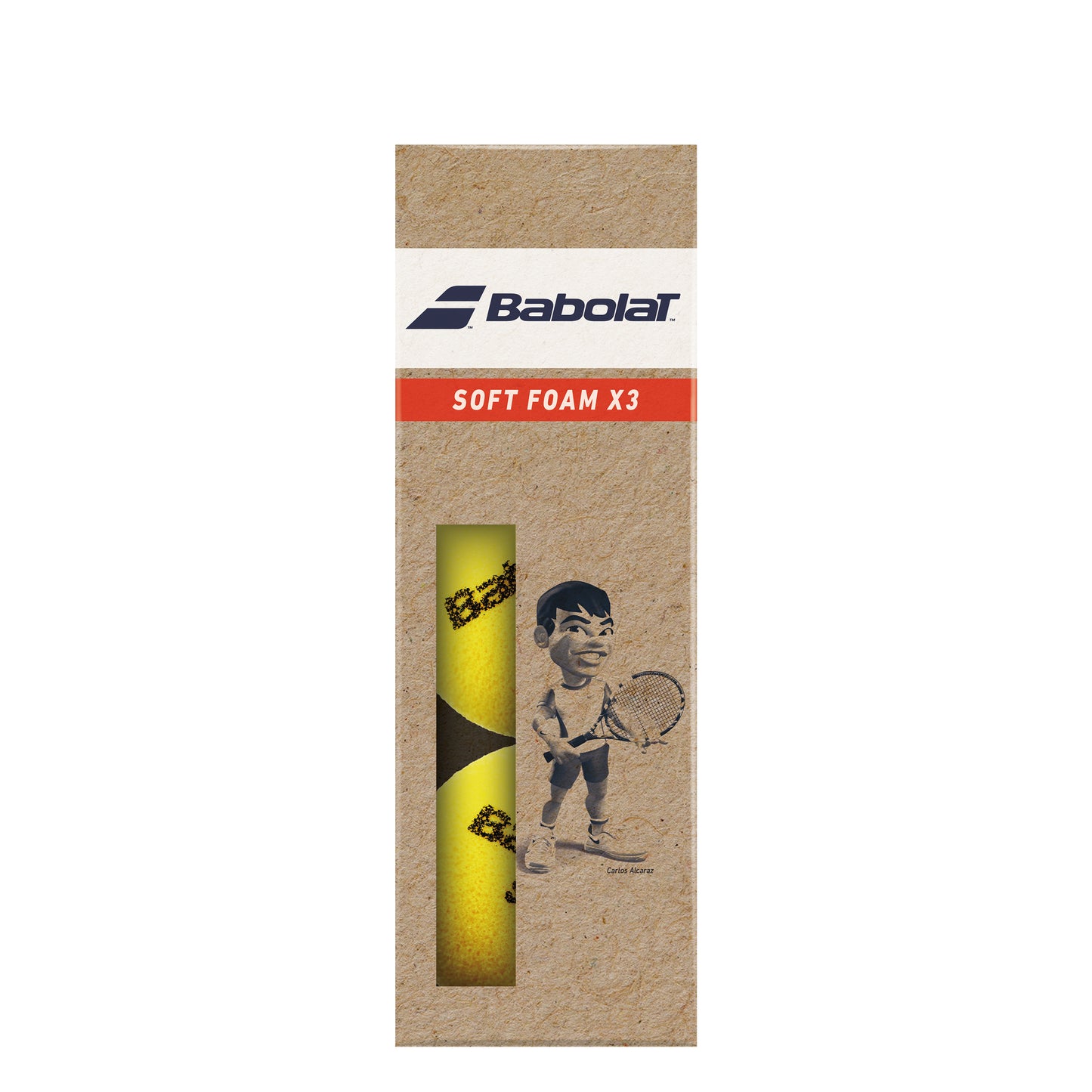 Babolat Soft Foam 3er Beutel Babolat Soft Foam 3er Beutel