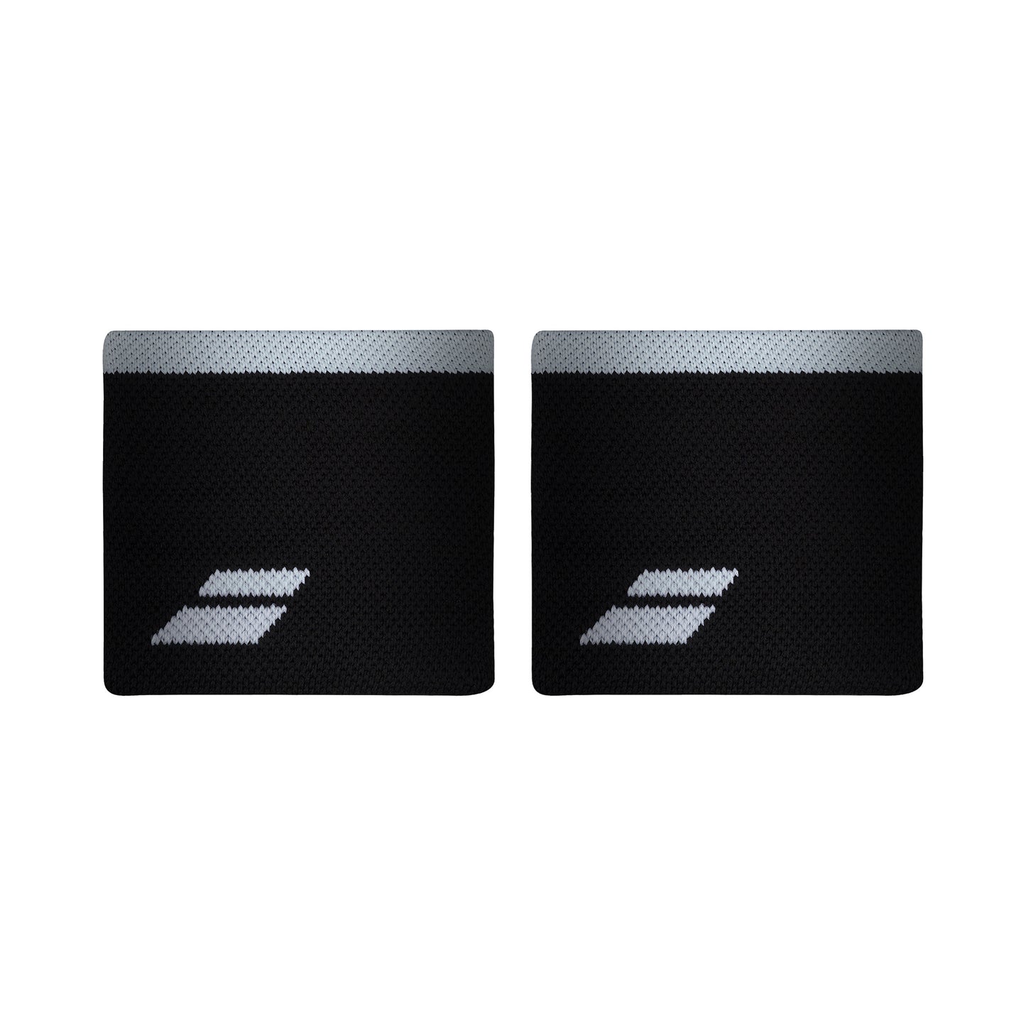 Babolat Logo Schweißband kurz - schwarz, weiß Babolat Logo Schweißband kurz - schwarz, weiß