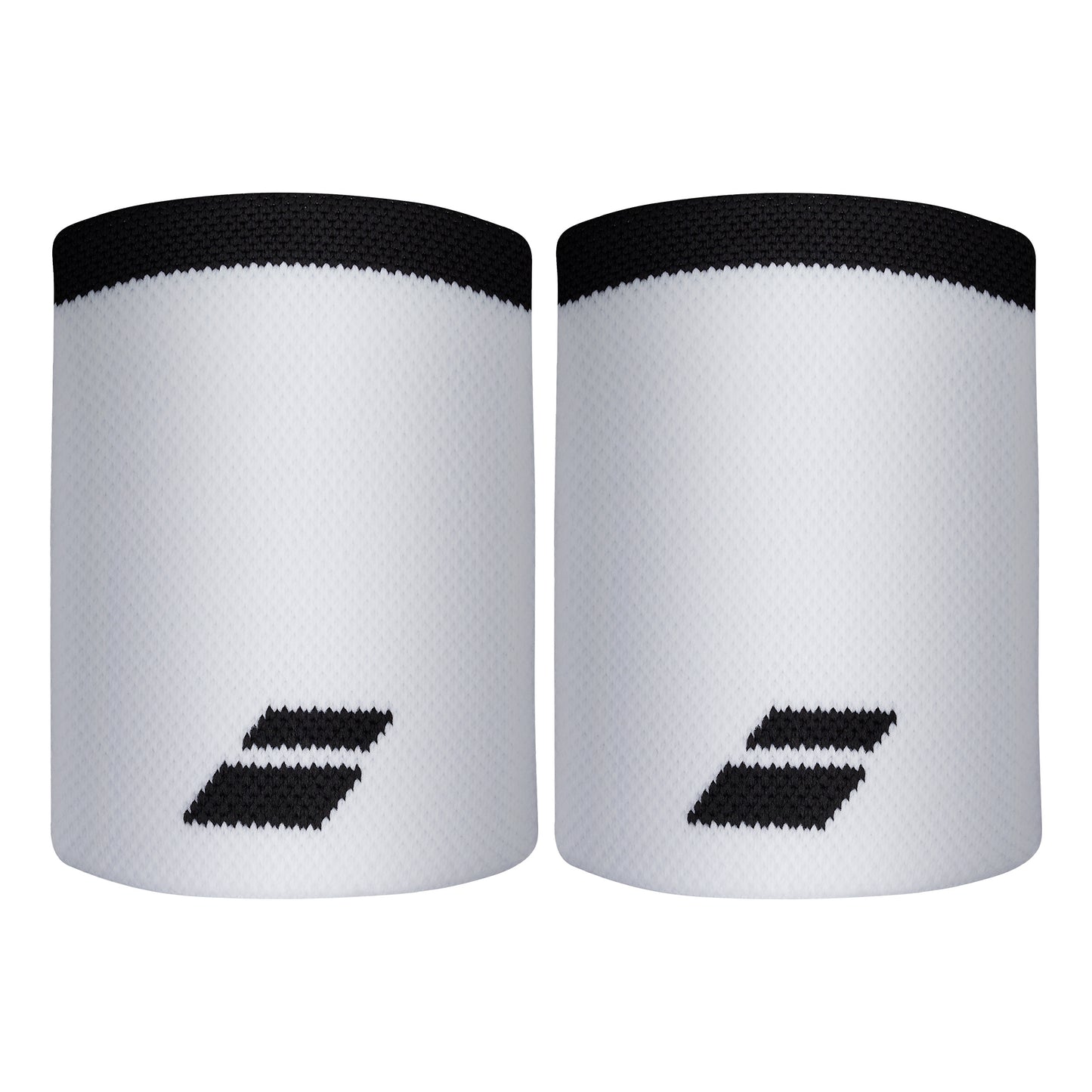 Babolat Logo Polsino anti sudore lungo - bianco, nero Babolat Logo Polsino anti sudore lungo - bianco, nero