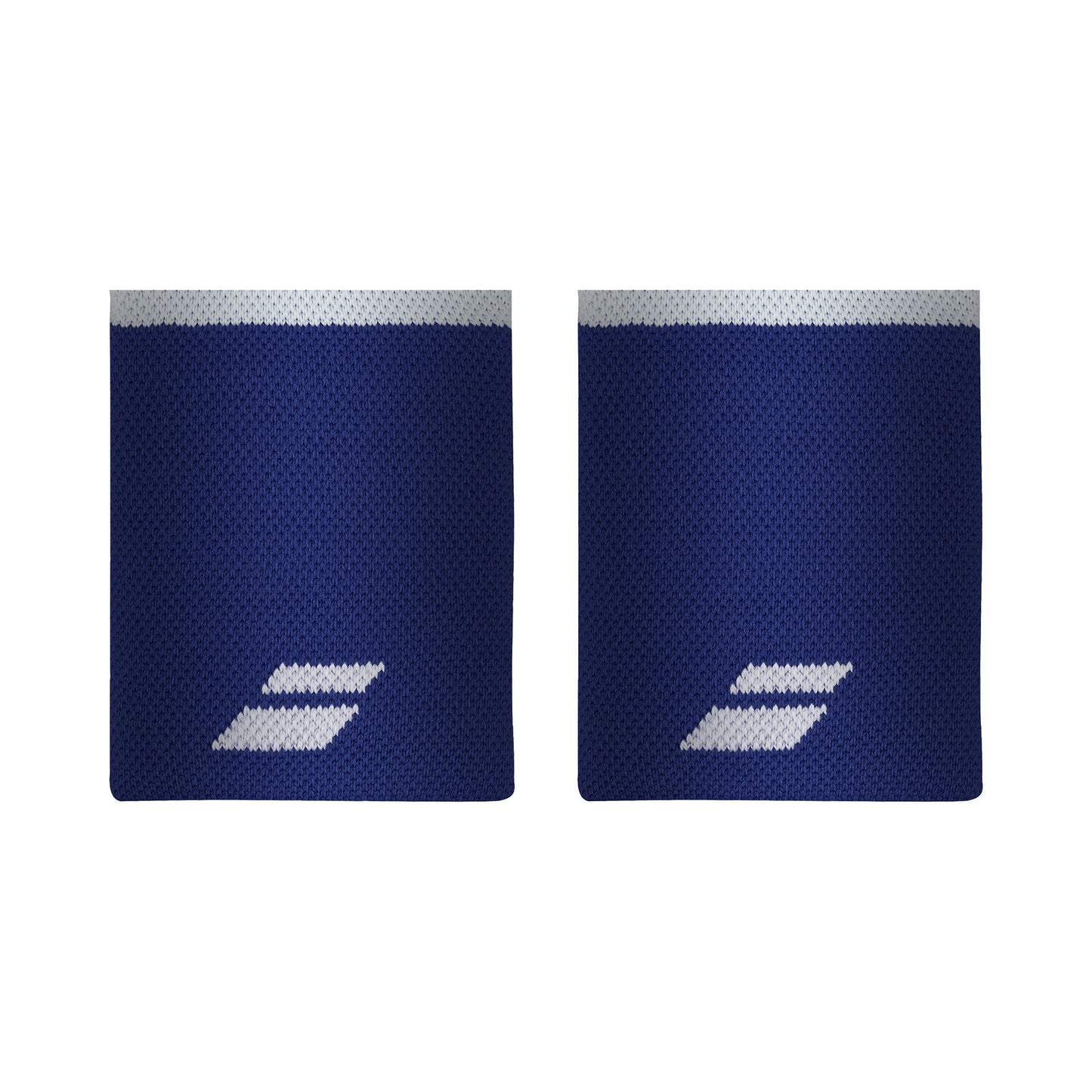 Babolat Logo Polsino anti sudore lungo - blu, bianco Babolat Logo Polsino anti sudore lungo - blu, bianco