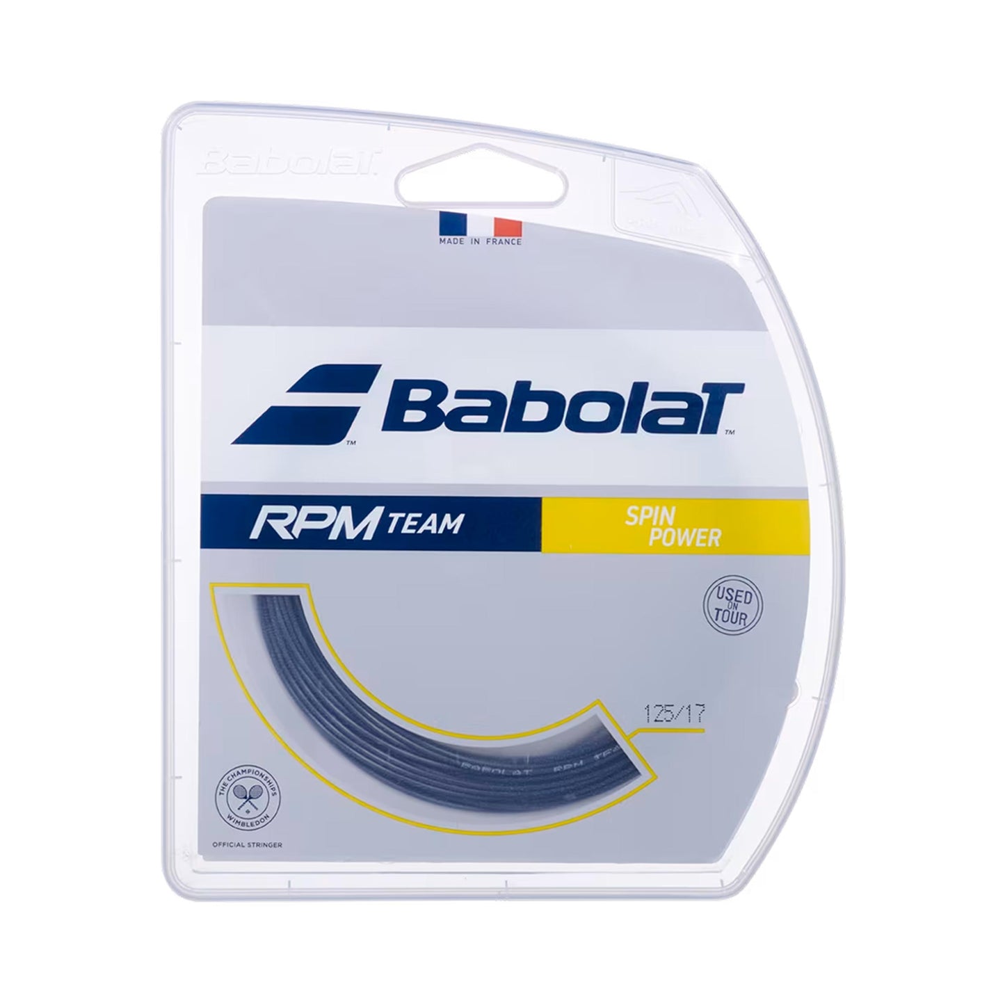 Babolat Team RPM Team Set Di Corde 12m-Nero Babolat Team RPM Team Set Di Corde 12m-Nero