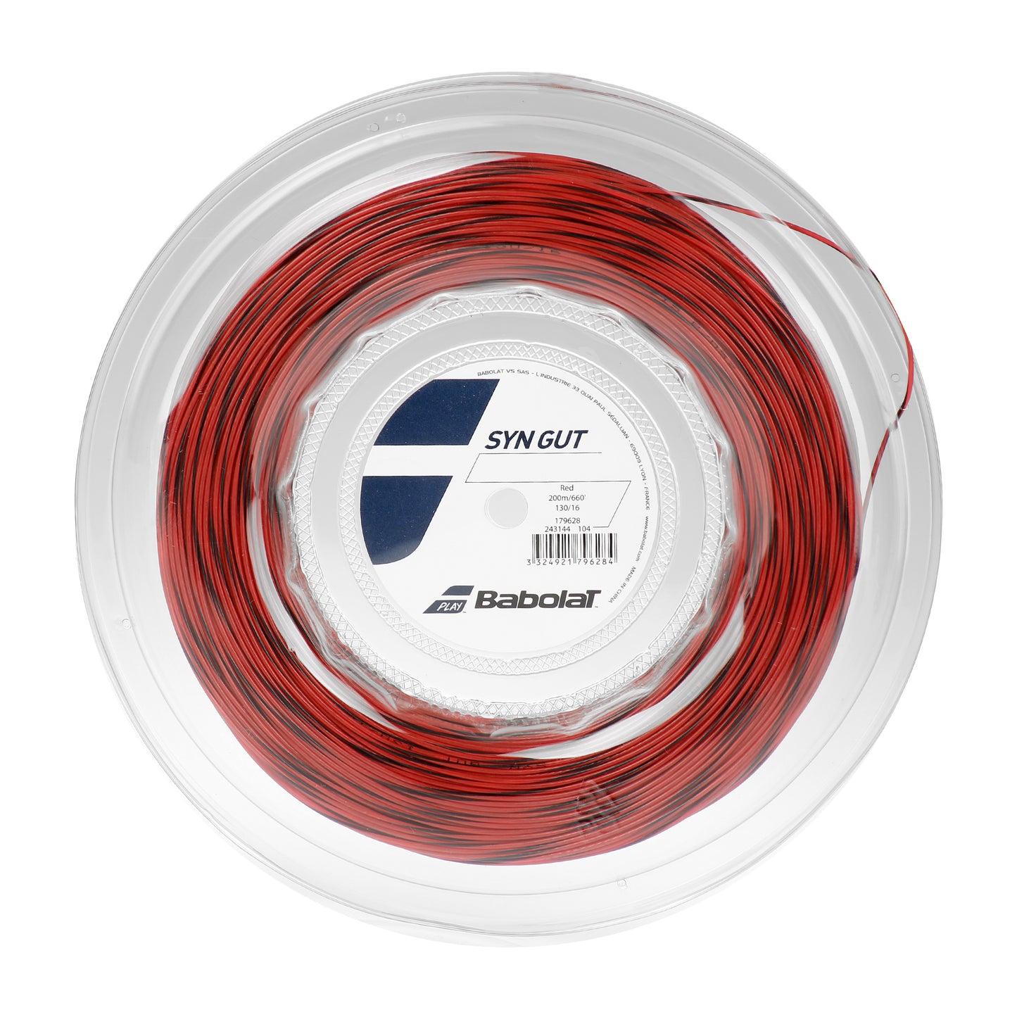 Babolat Syn Gut Bobine cordage 200m - rouge foncé Babolat Syn Gut Bobine cordage 200m - rouge foncé