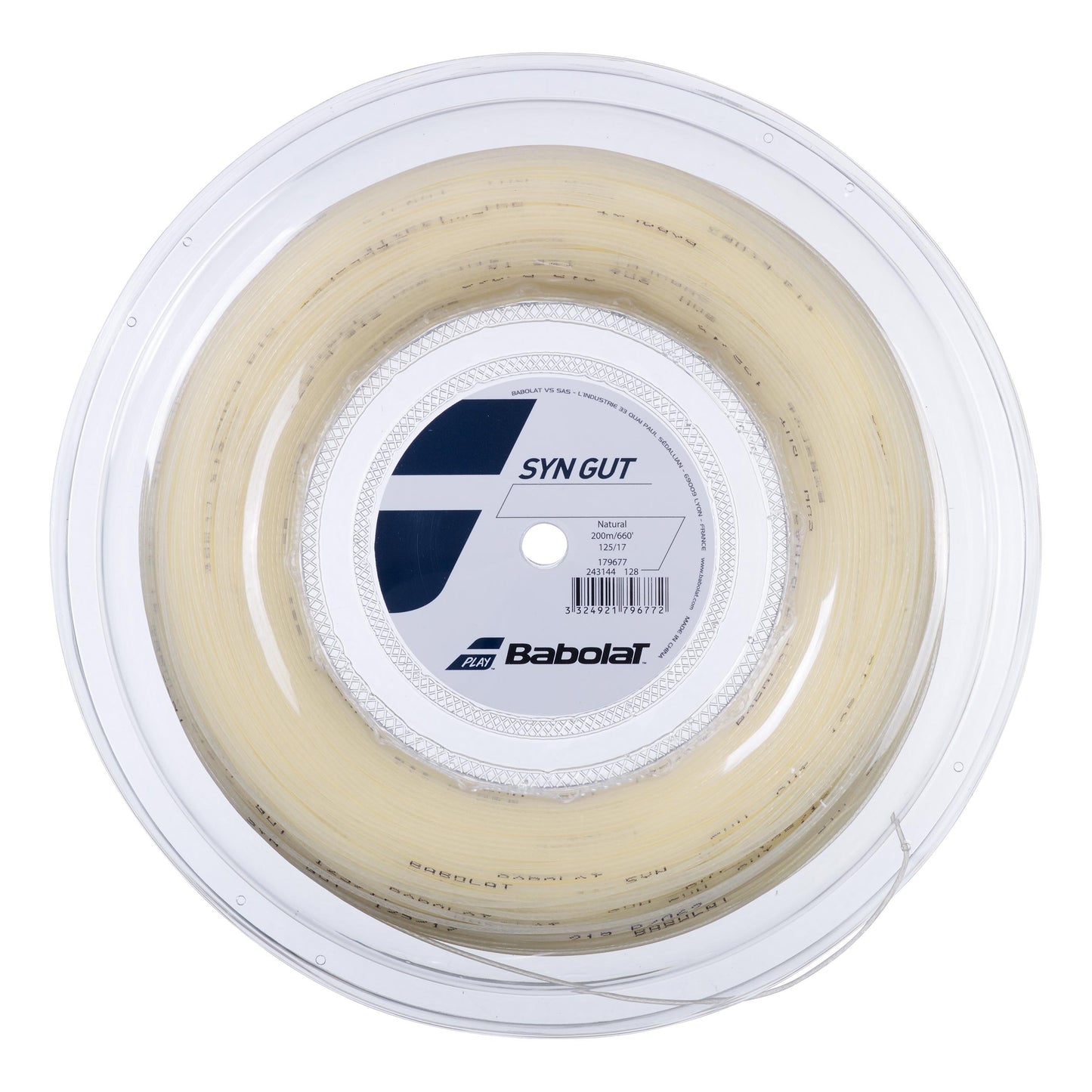 Babolat Syn Gut Saitenrolle 200m-Nude Babolat Syn Gut Saitenrolle 200m-Nude