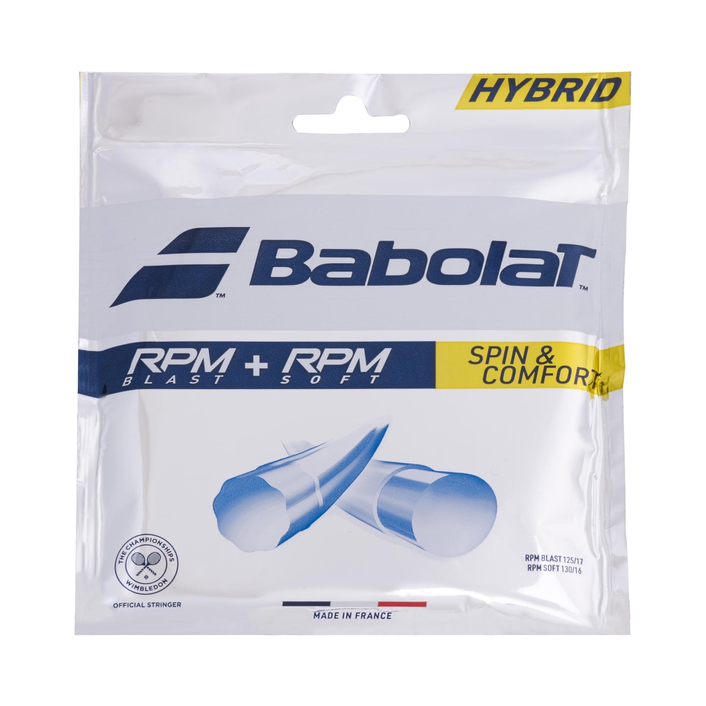 Babolat RPM Blast 125 + RPM Soft 130 Saitenset-Grau Babolat RPM Blast 125 + RPM Soft 130 Saitenset-Grau