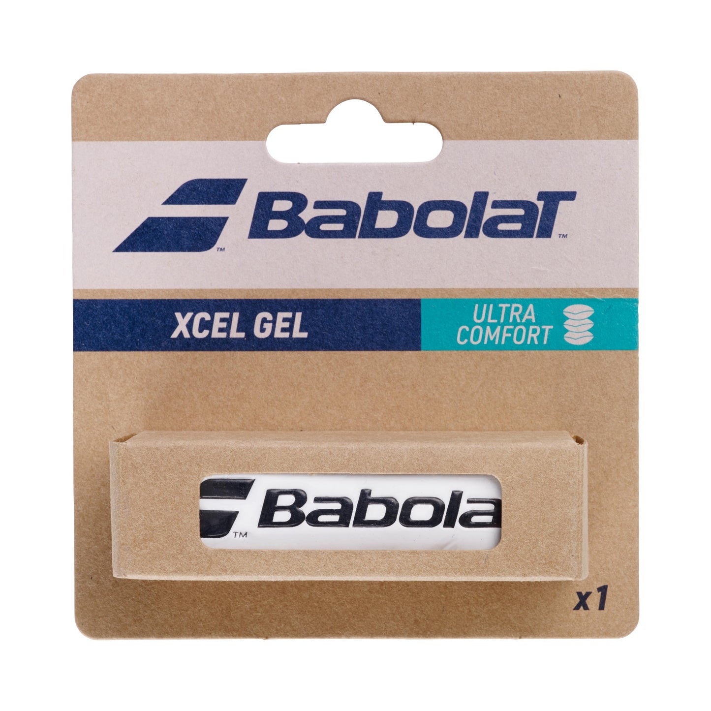 Babolat Xcel Gel Pack 1 Unité-Blanc Babolat Xcel Gel Pack 1 Unité-Blanc