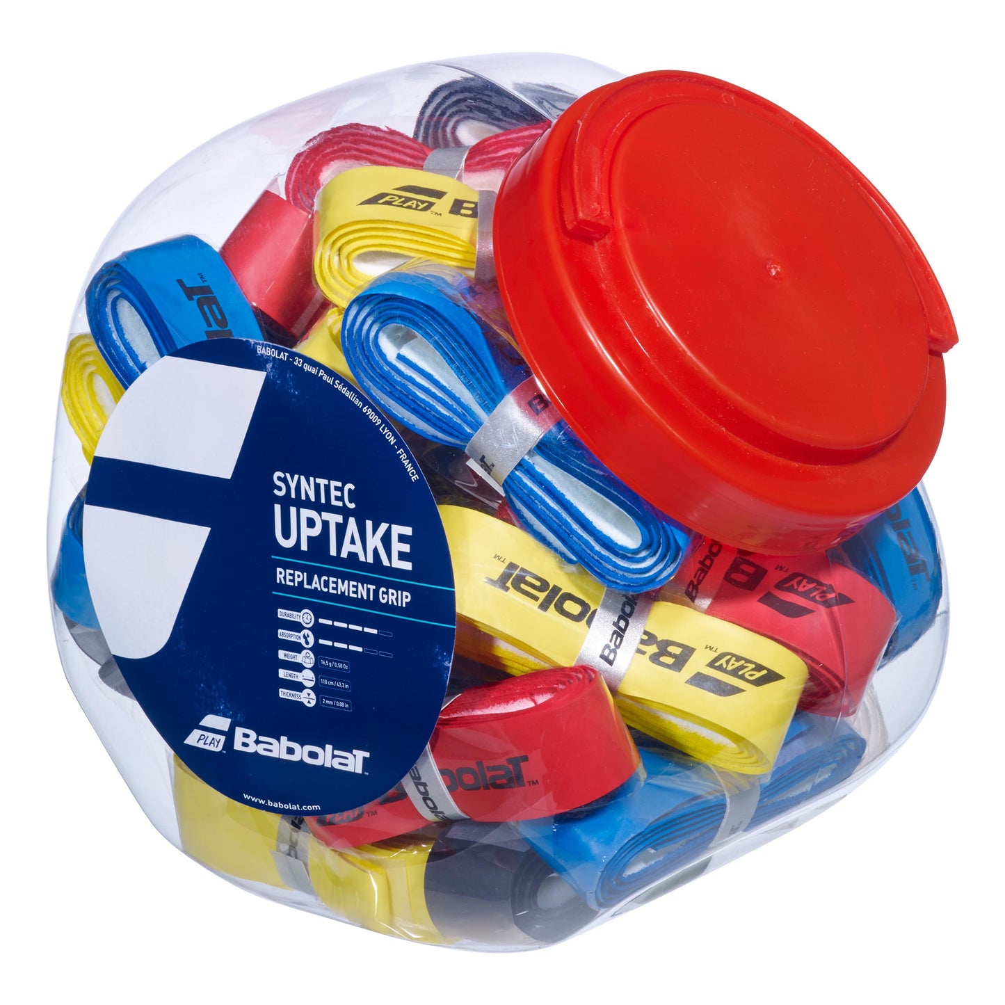 Babolat Syntec Uptake 30er Pack-Mehrfarbig Babolat Syntec Uptake 30er Pack-Mehrfarbig
