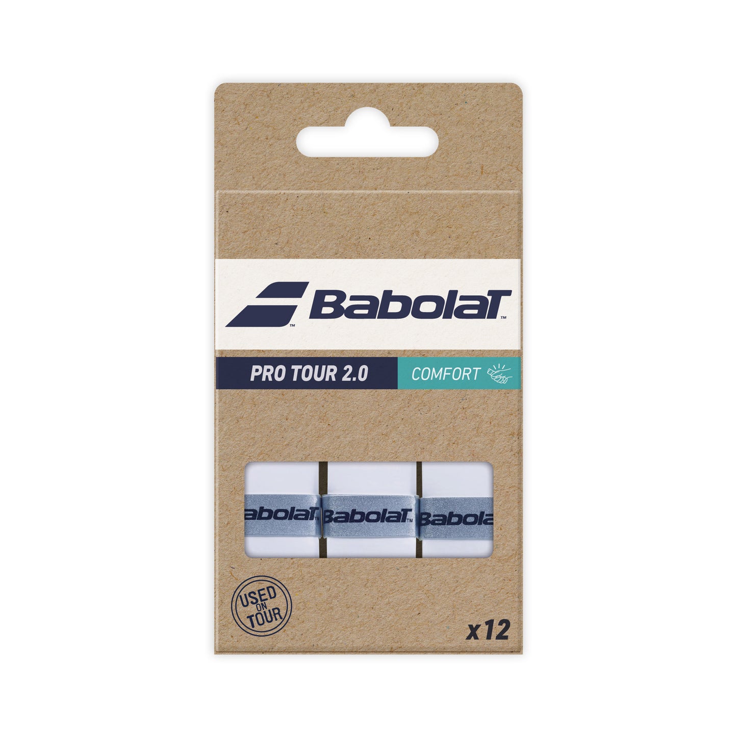 Babolat Pro Tour 2.0 Confezione Da 12-Bianco Babolat Pro Tour 2.0 Confezione Da 12-Bianco