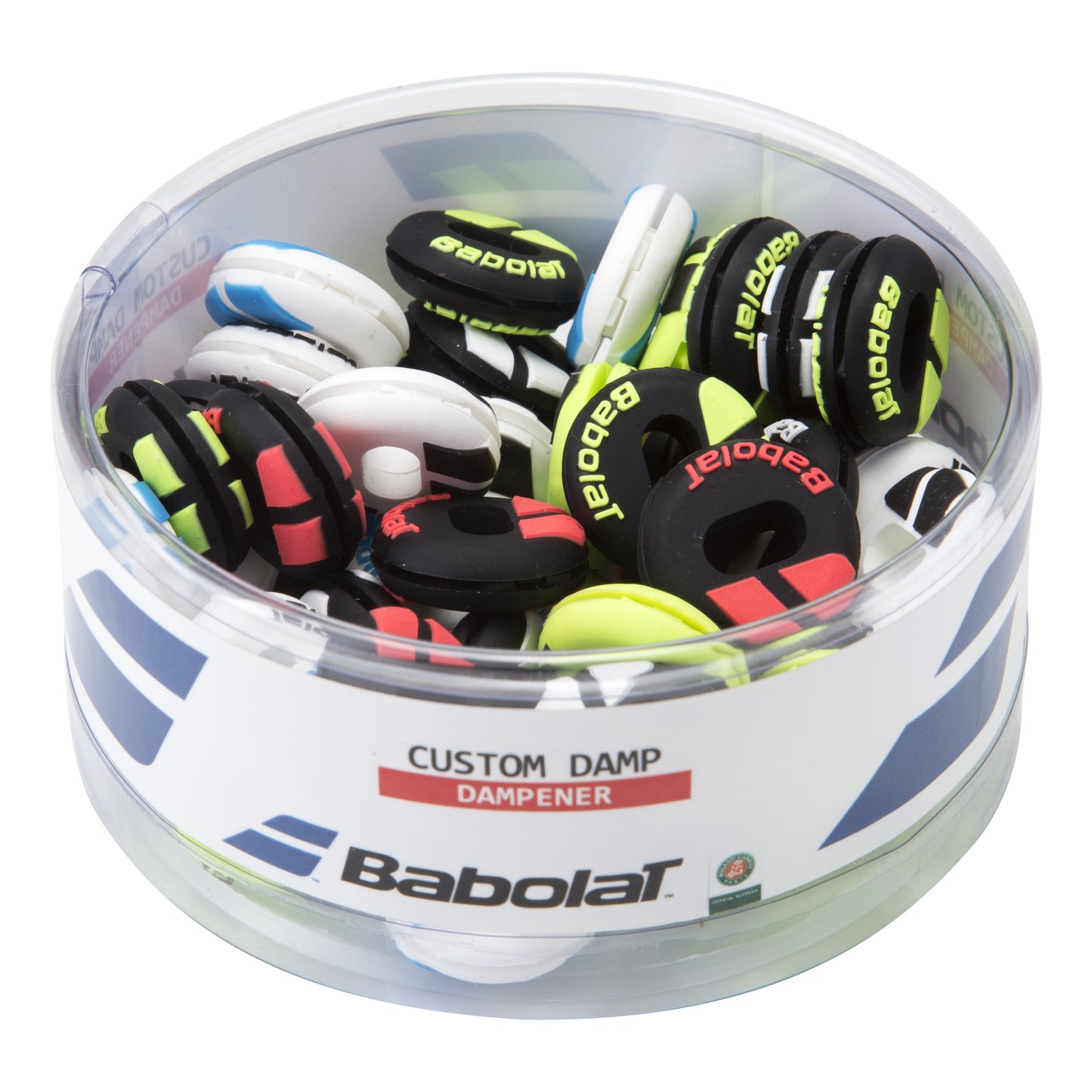 Babolat Custom Damp Antivibrazioni Scatola Da 48-Multicolore Babolat Custom Damp Antivibrazioni Scatola Da 48-Multicolore