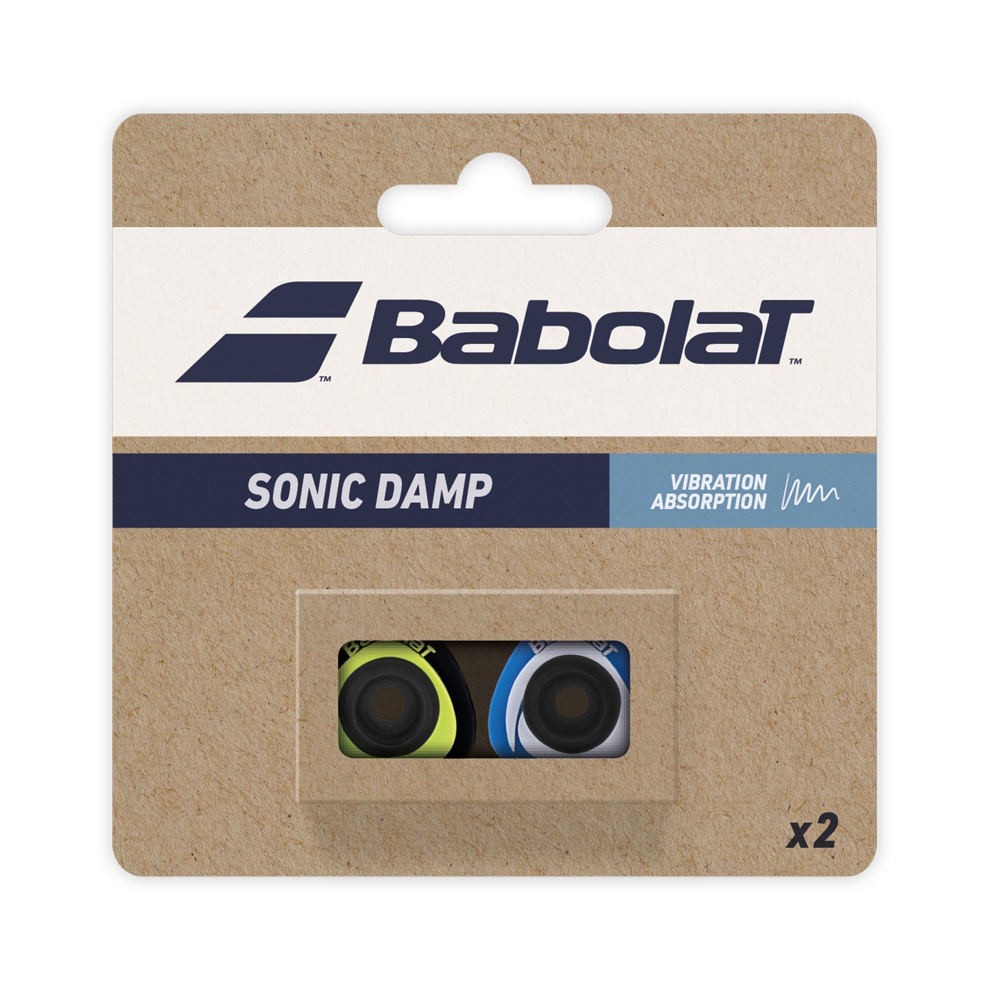 Babolat Sonic Damp Dämpfer 2er Pack-Gelb,Gelb Babolat Sonic Damp Dämpfer 2er Pack-Gelb,Gelb