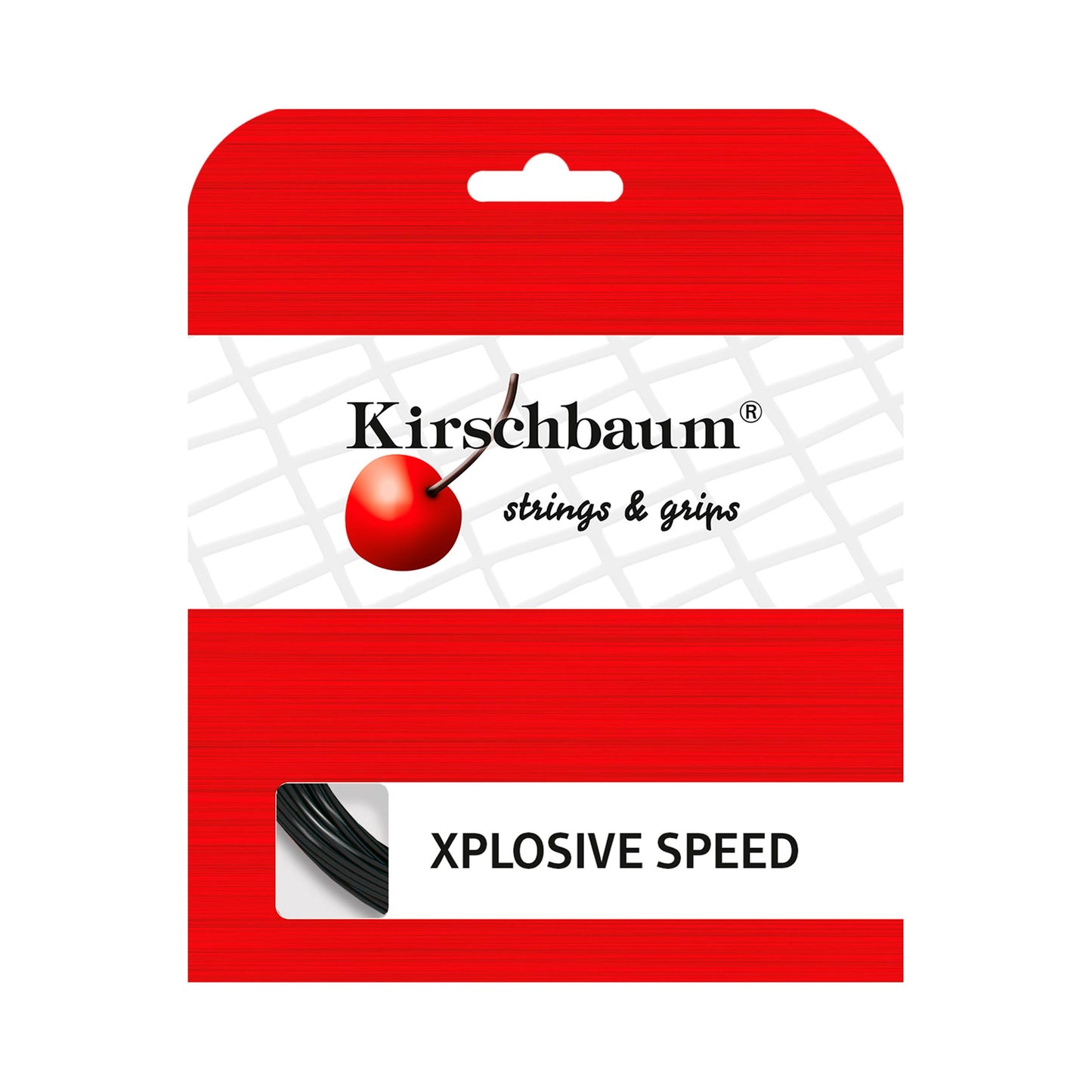 Kirschbaum Xplosive Speed Cordage En Garniture-Noir Kirschbaum Xplosive Speed Cordage En Garniture-Noir