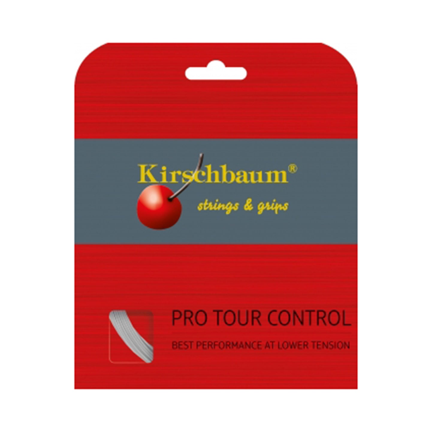 Kirschbaum Pro Tour Control Saitenset-Silber Kirschbaum Pro Tour Control Saitenset-Silber