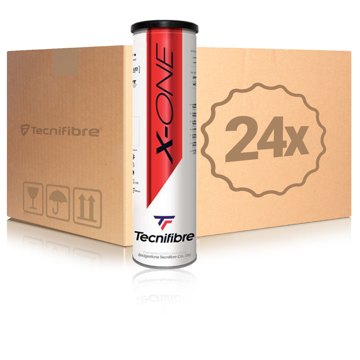 Tecnifibre 24 tubi da 4 X-One Swiss Tecnifibre 24 tubi da 4 X-One Swiss