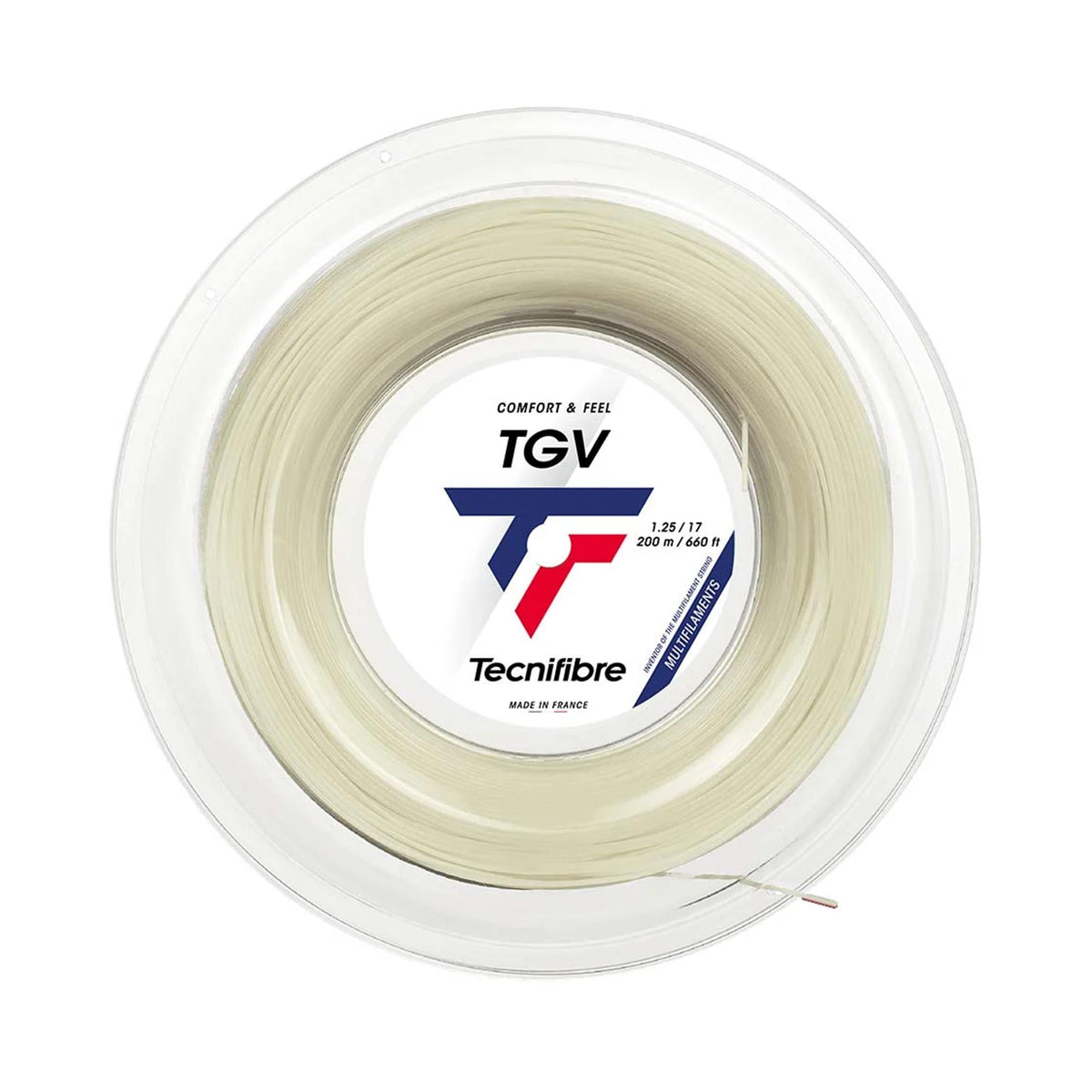 Tecnifibre TGV 200m Saitenrolle-Nude Tecnifibre TGV 200m Saitenrolle-Nude