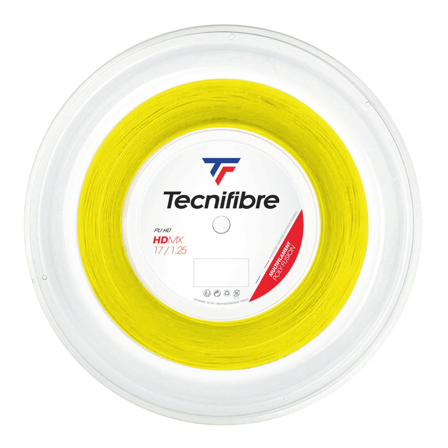 Tecnifibre HDMX 200m Saitenrolle-Gelb Tecnifibre HDMX 200m Saitenrolle-Gelb