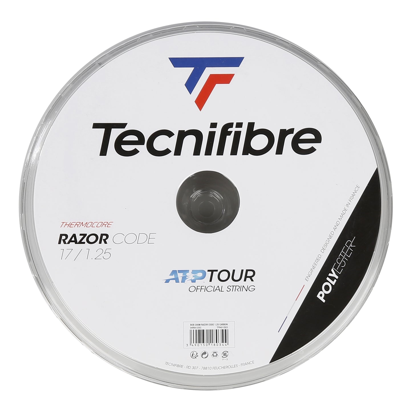 Tecnifibre Razor Code 200m Bobine Cordage-Bleu Tecnifibre Razor Code 200m Bobine Cordage-Bleu