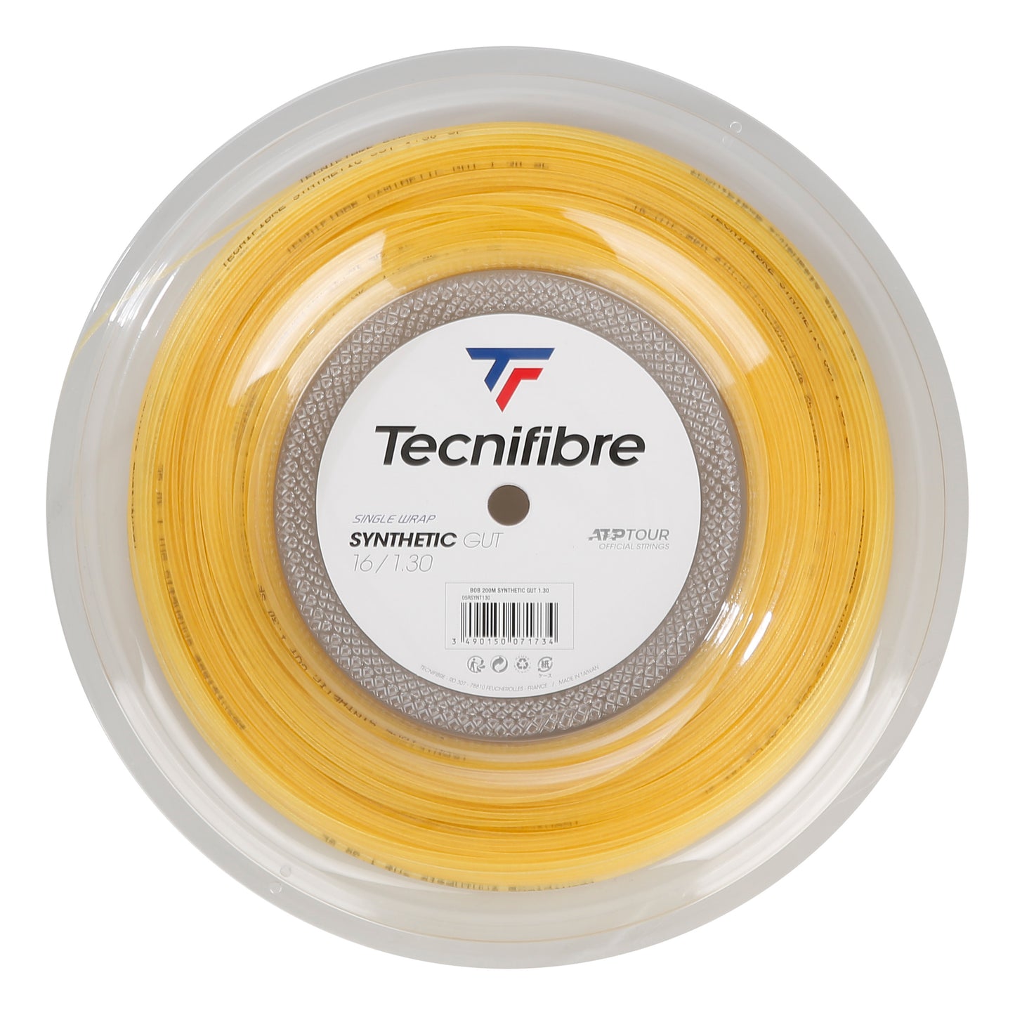 Tecnifibre Synthetic Gut 200m Rotolo Di Corde-Giallo Tecnifibre Synthetic Gut 200m Rotolo Di Corde-Giallo