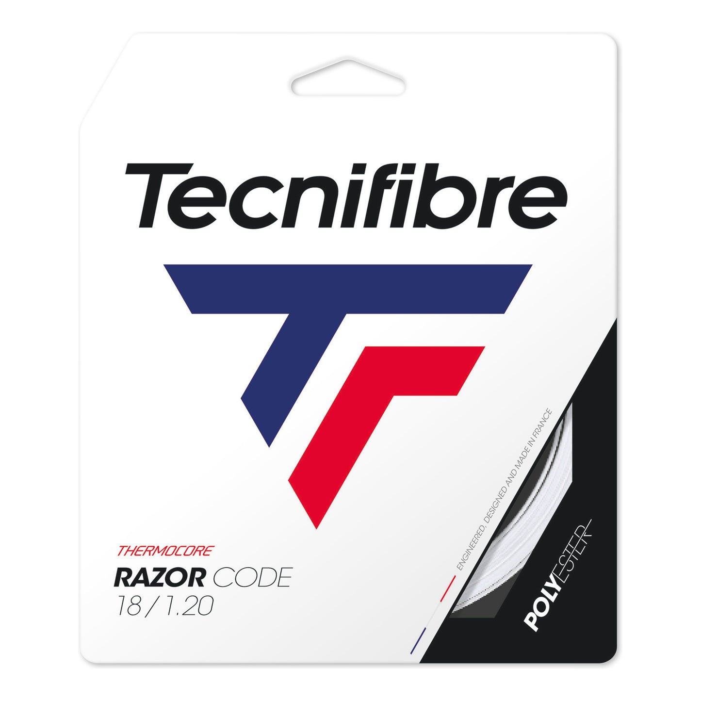 Tecnifibre Razor Code 12m Set Di Corde-Bianco Tecnifibre Razor Code 12m Set Di Corde-Bianco