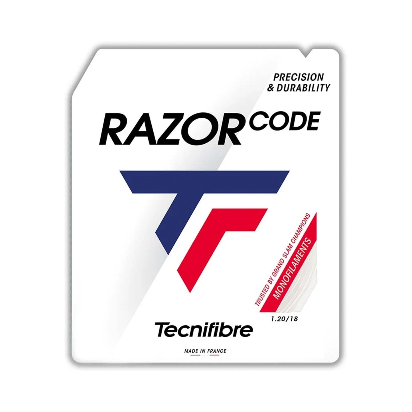 Tecnifibre Razor Code 12m Set Di Corde-Bianco Tecnifibre Razor Code 12m Set Di Corde-Bianco