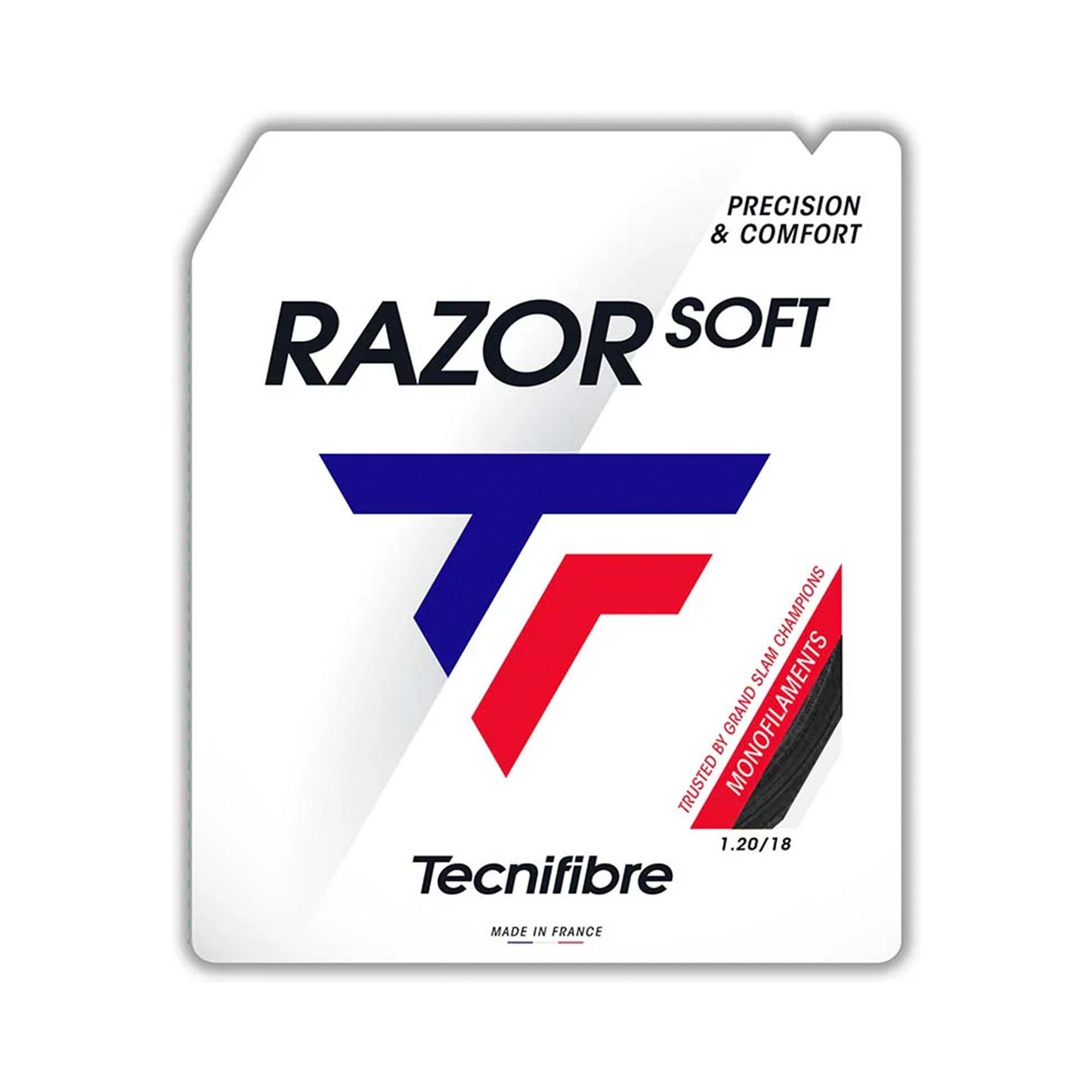 Tecnifibre Razor Soft 12m Saitenset-Grau Tecnifibre Razor Soft 12m Saitenset-Grau