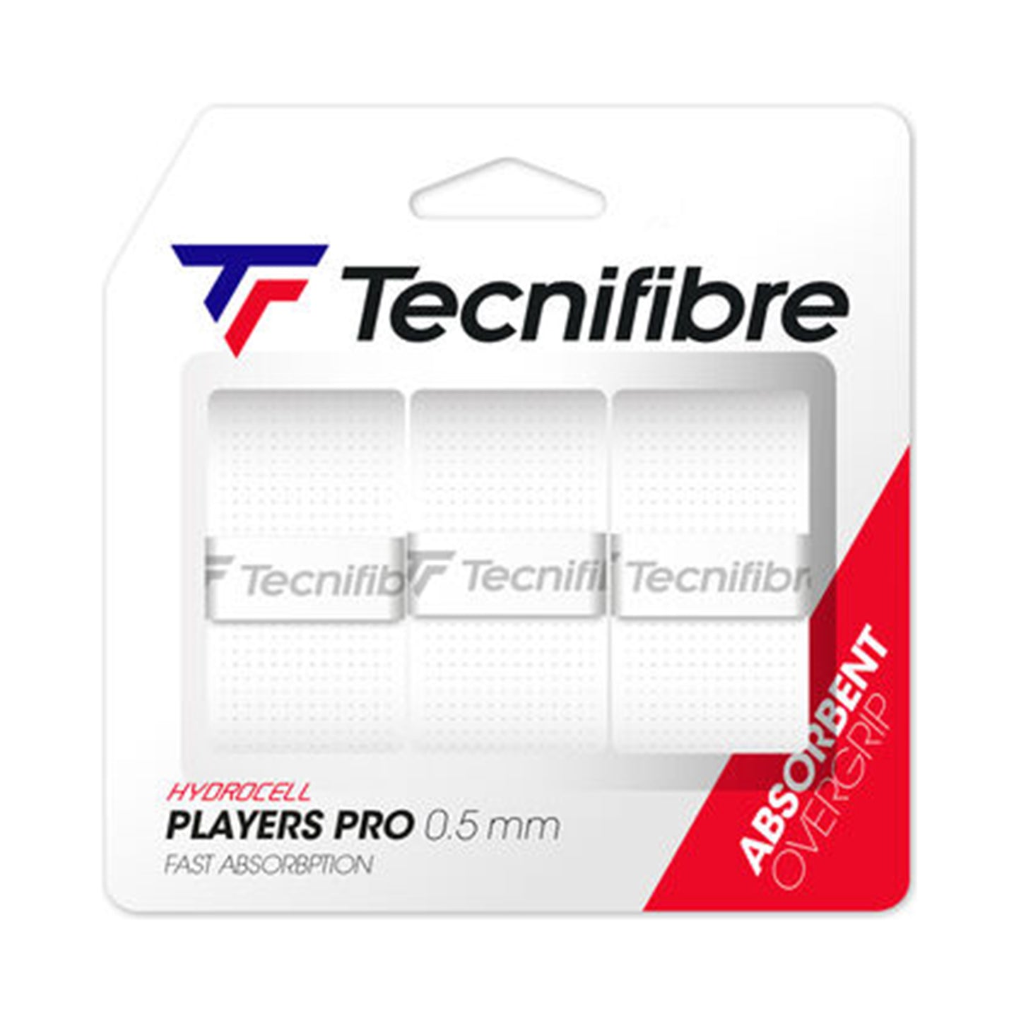 Tecnifibre Players Pro 3er Pack De 3-Blanc Tecnifibre Players Pro 3er Pack De 3-Blanc