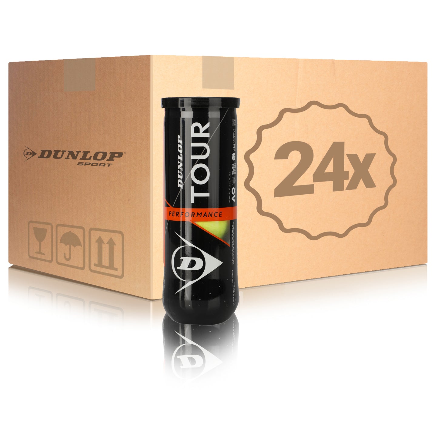 Dunlop 24x 3er Dose Tour Performance im Karton Dunlop 24x 3er Dose Tour Performance im Karton