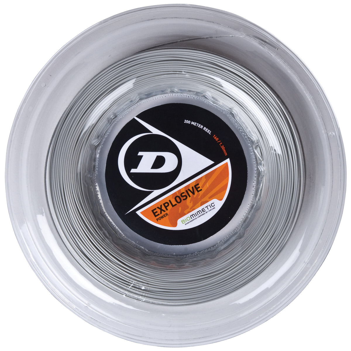 Dunlop Explosive Saitenrolle 200m - silber Dunlop Explosive Saitenrolle 200m - silber