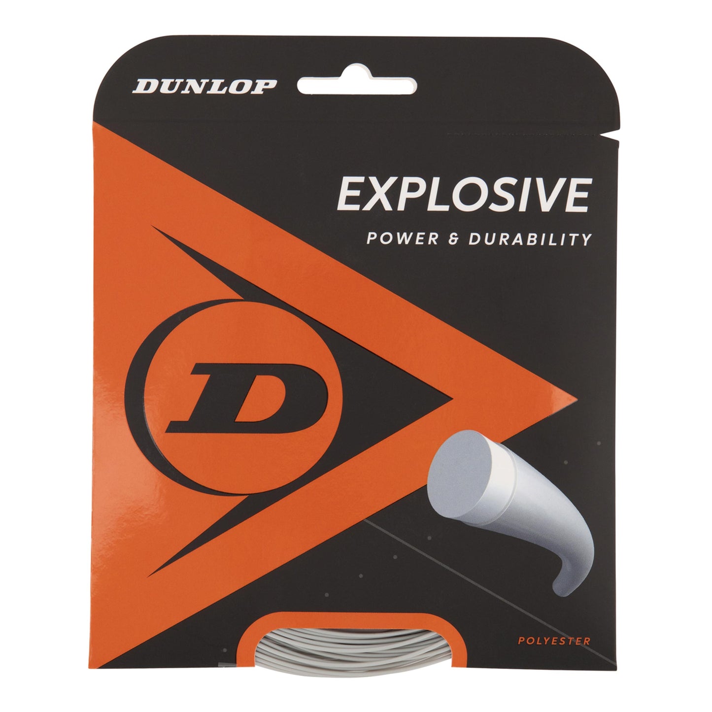 Dunlop Explosive Cordage En Garniture 12m-Argent Dunlop Explosive Cordage En Garniture 12m-Argent