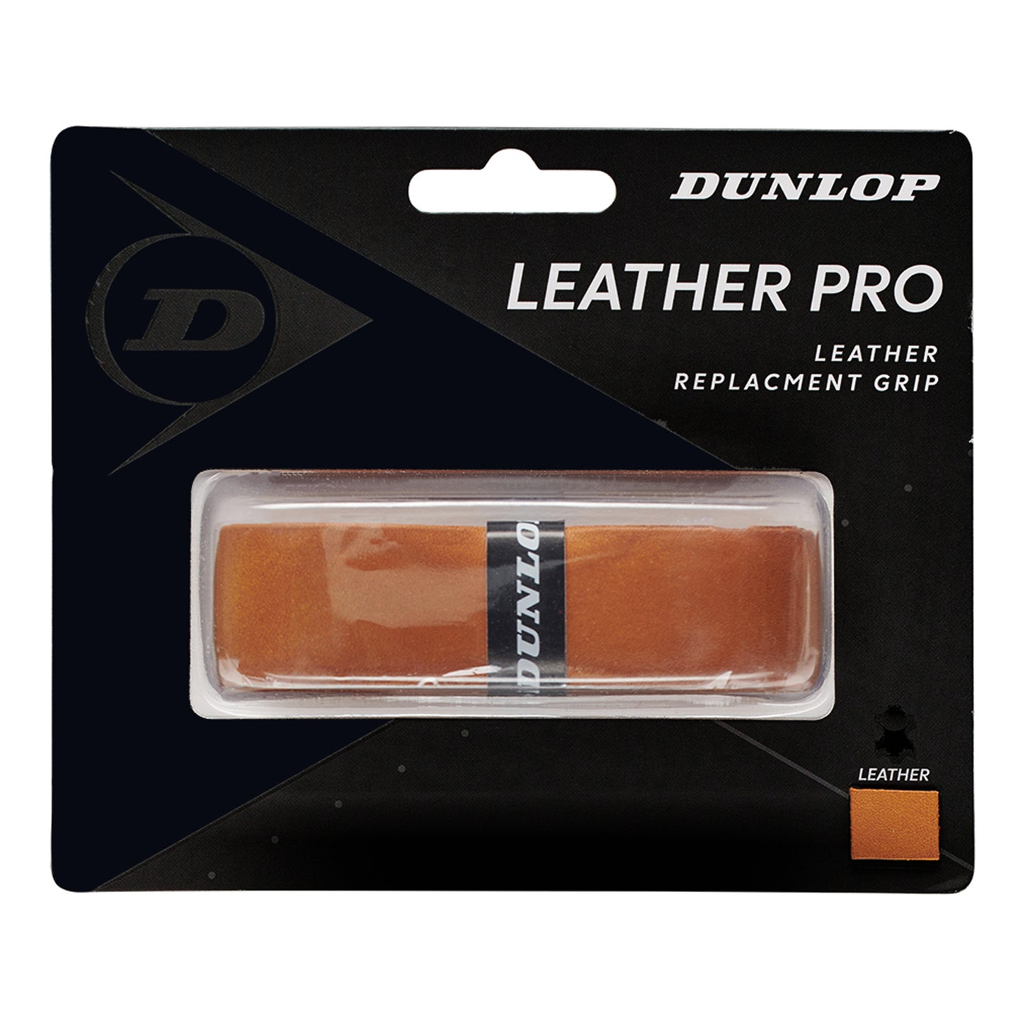 Dunlop Leather Pro Replacement Grip Pack 1 Unité-Marron Dunlop Leather Pro Replacement Grip Pack 1 Unité-Marron