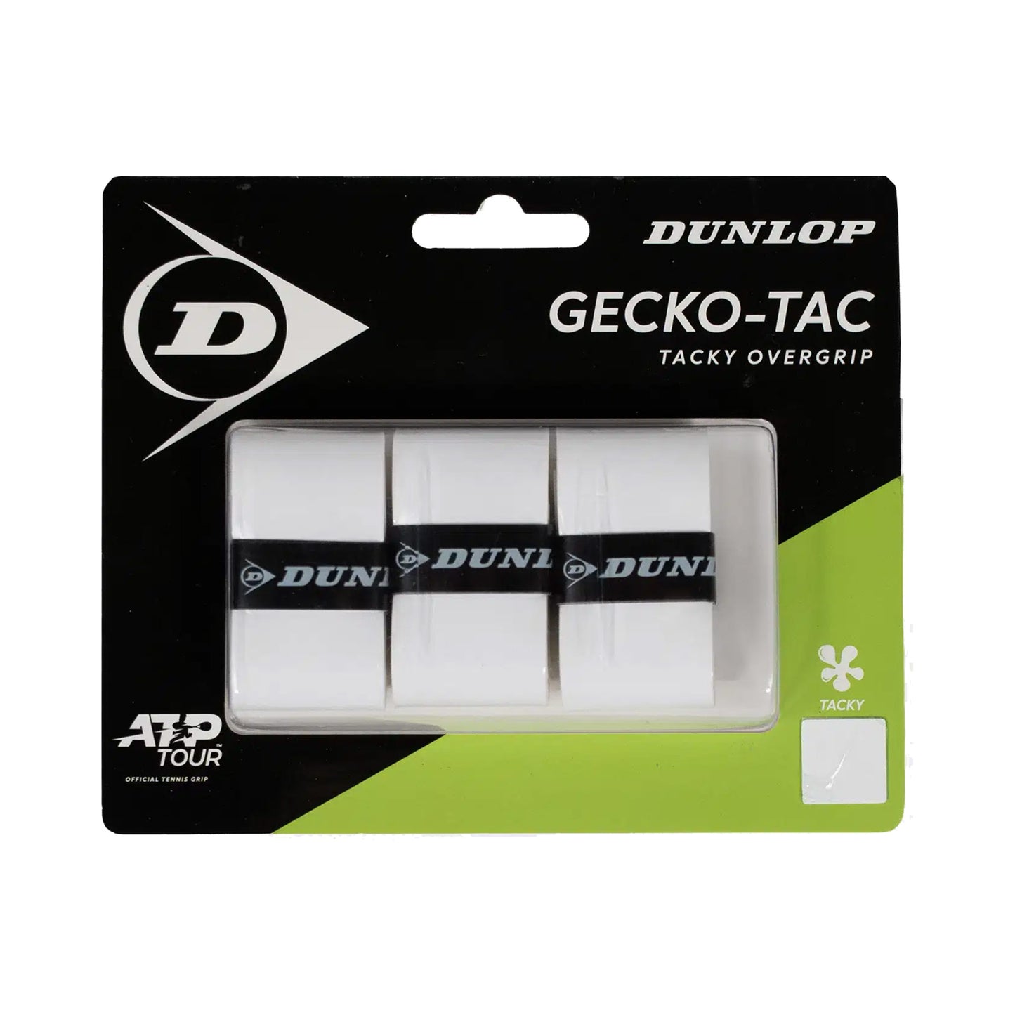 Dunlop Gecko-Tac Confezione da 3 - bianco Dunlop Gecko-Tac Confezione da 3 - bianco