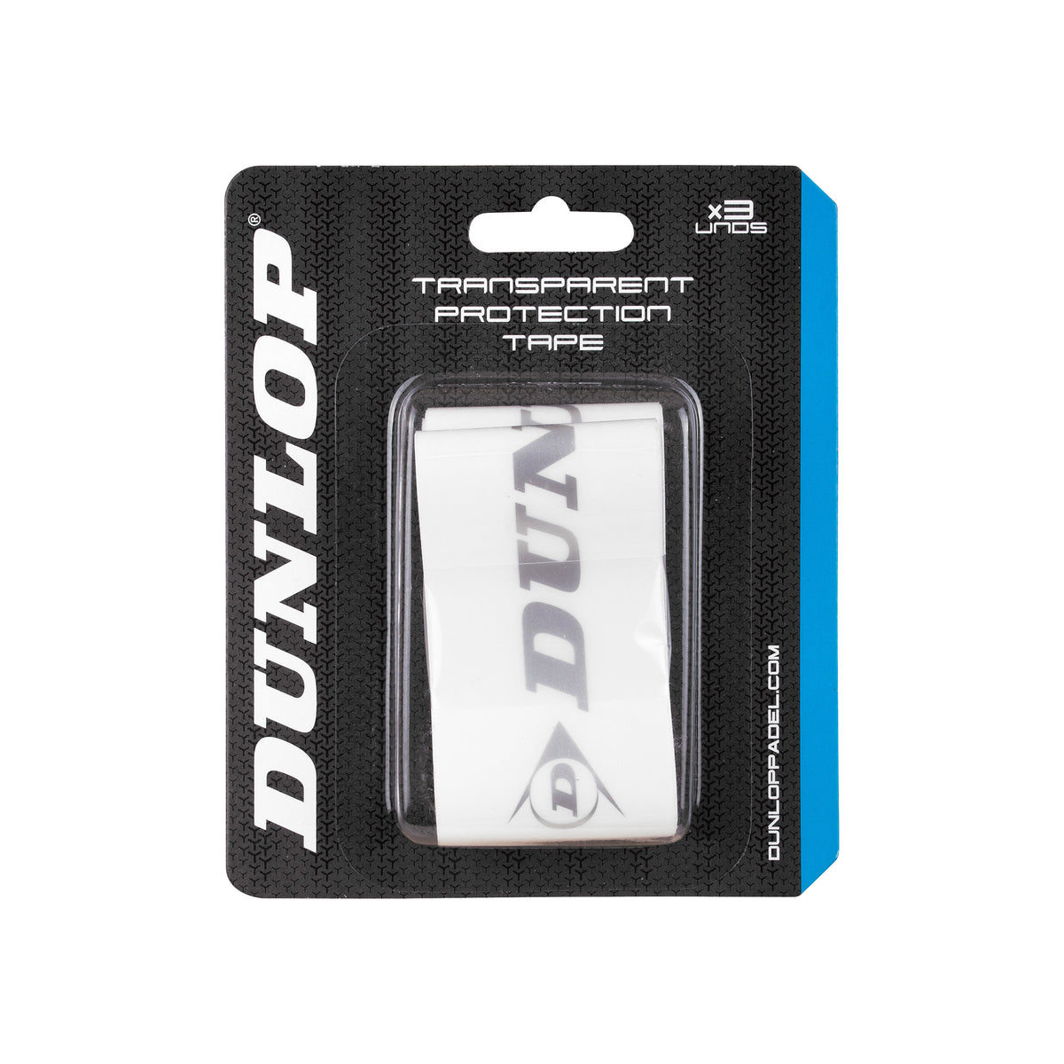 Dunlop Padel Transparent Pro Tape Nastro Di Protezione-Trasparente Dunlop Padel Transparent Pro Tape Nastro Di Protezione-Trasparente