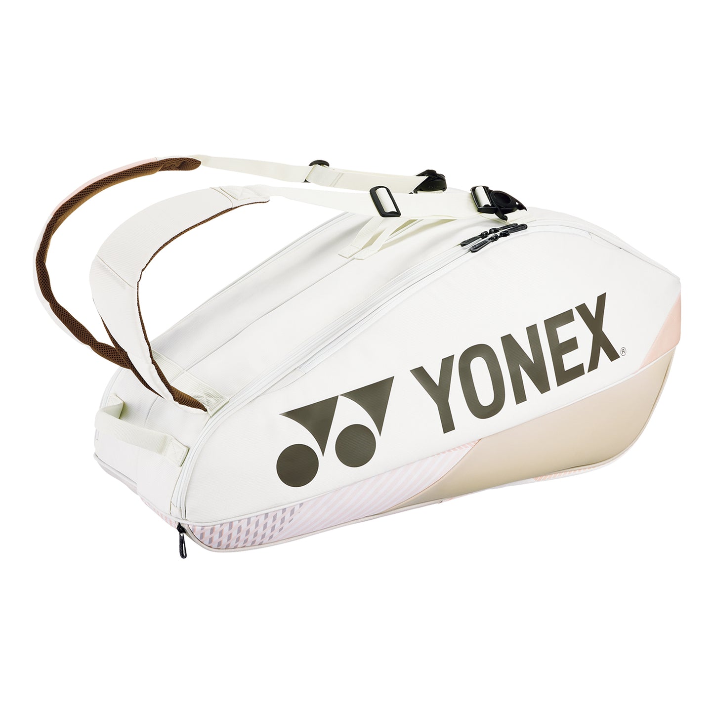 Yonex Pro Racquet Bag Sand Beige Housse De Raquette 8er-Beige,Rosé Yonex Pro Racquet Bag Sand Beige Housse De Raquette 8er-Beige,Rosé